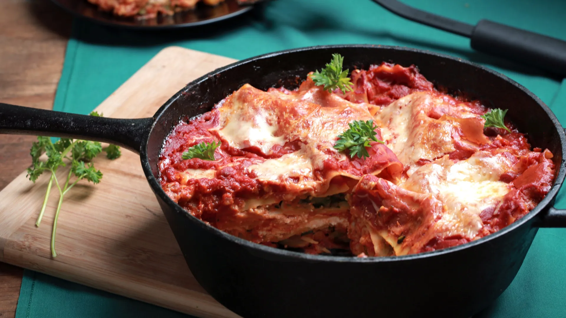 
                    Lasanha rápida de frigideira: A receita cremosa (sem molho bechamel)
                