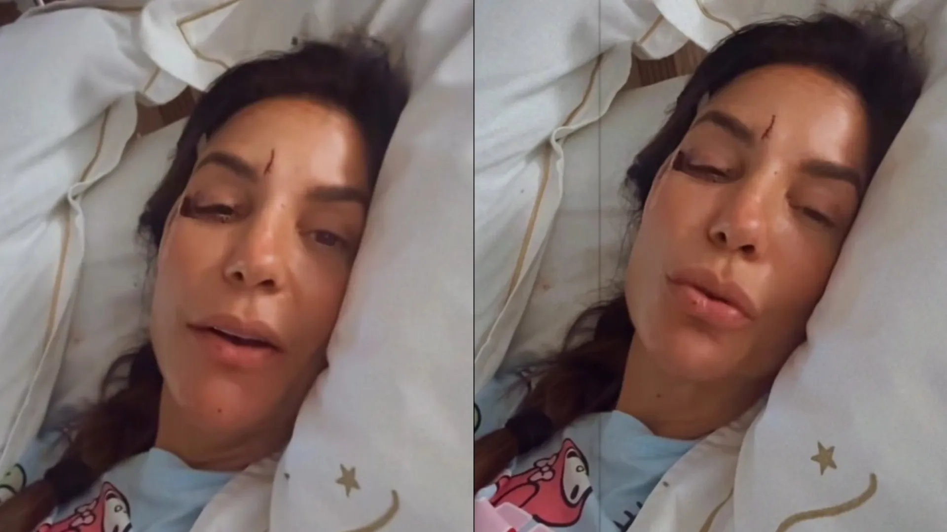 
                    Ivete Sangalo desmaiou e caiu em casa: 