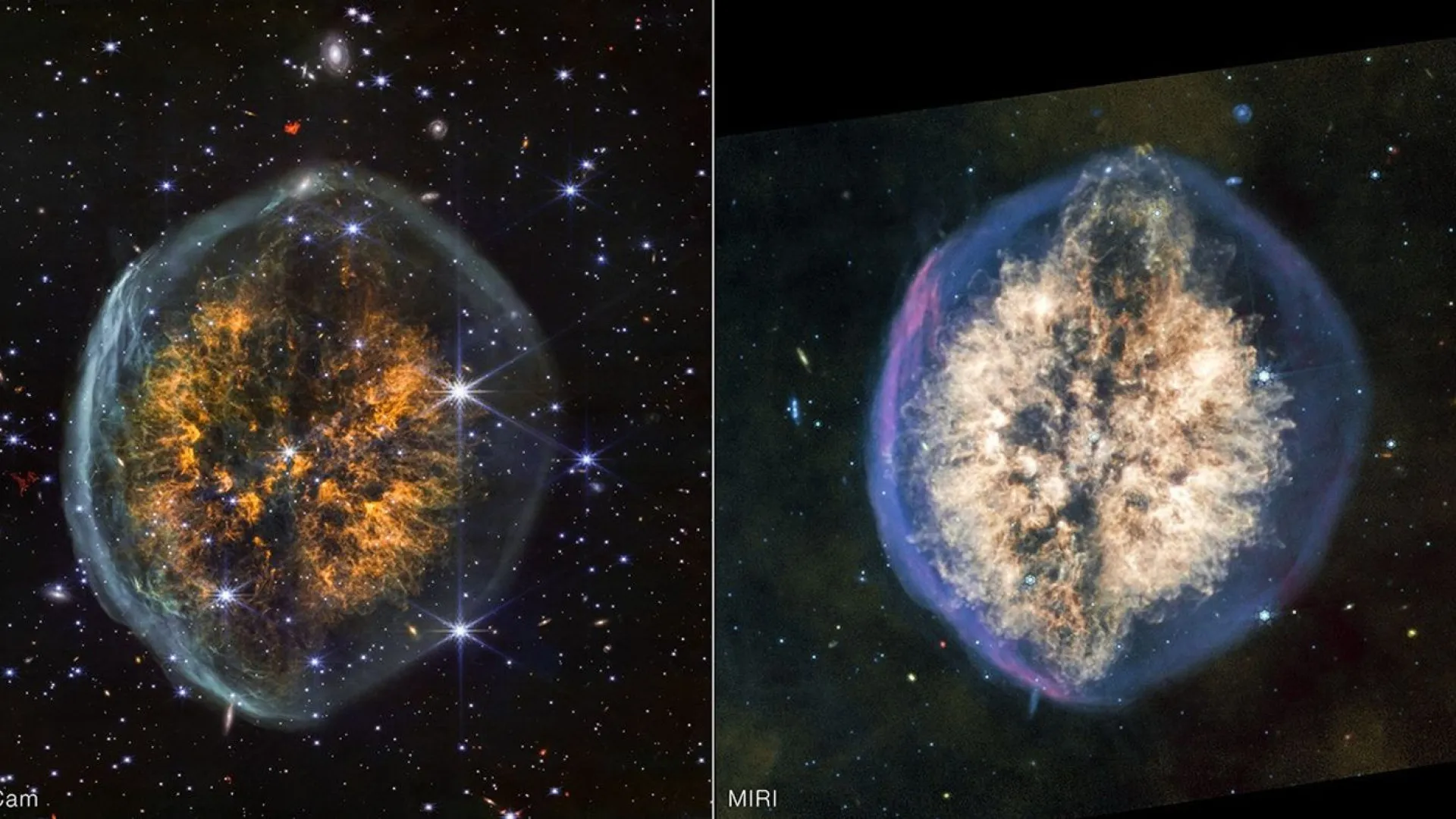 
                    Telescópio James Webb capta imagens da nebulosa 