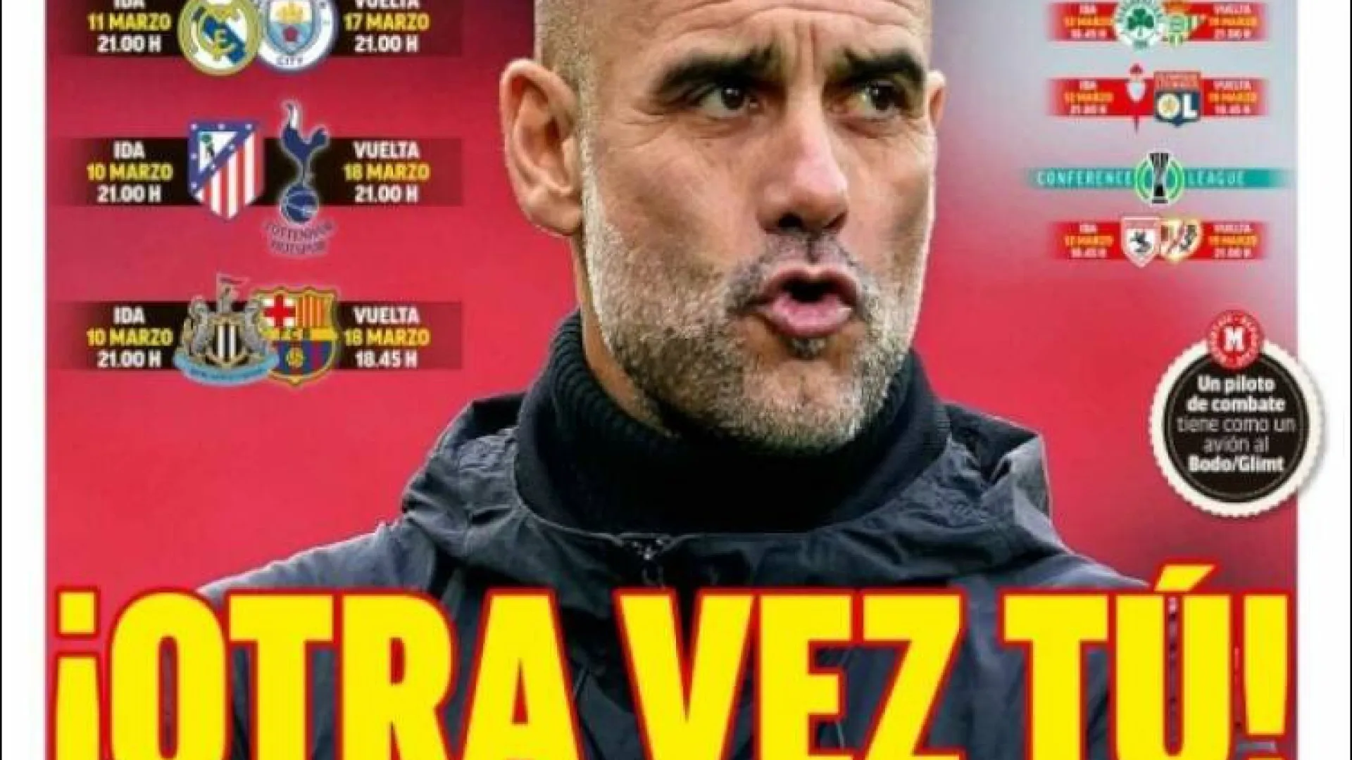 
                    Lá fora: Real Madrid-Manchester City agita a Liga dos Campeões
                