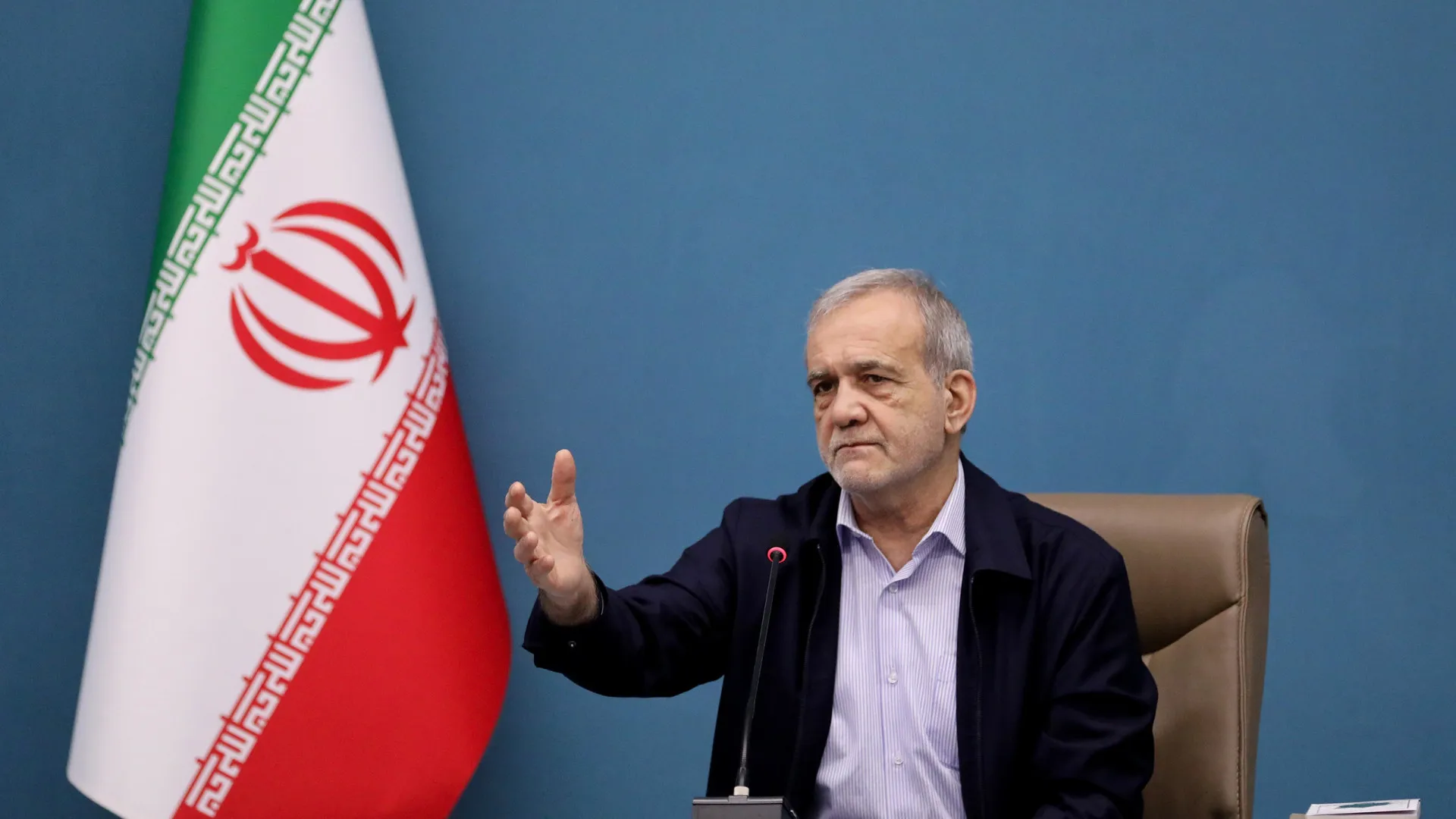 
                    Presidente iraniano está em 