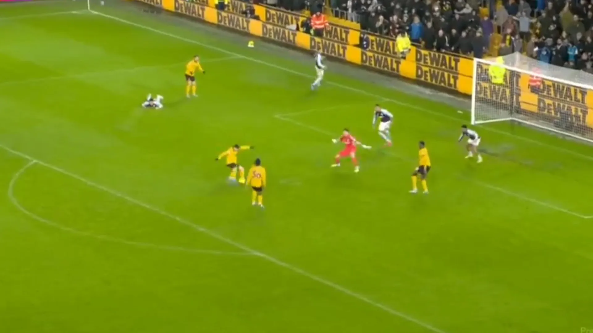 
                    Entrar e marcar. Rodrigo Gomes faturou no triunfo surpreendente do Wolves
                