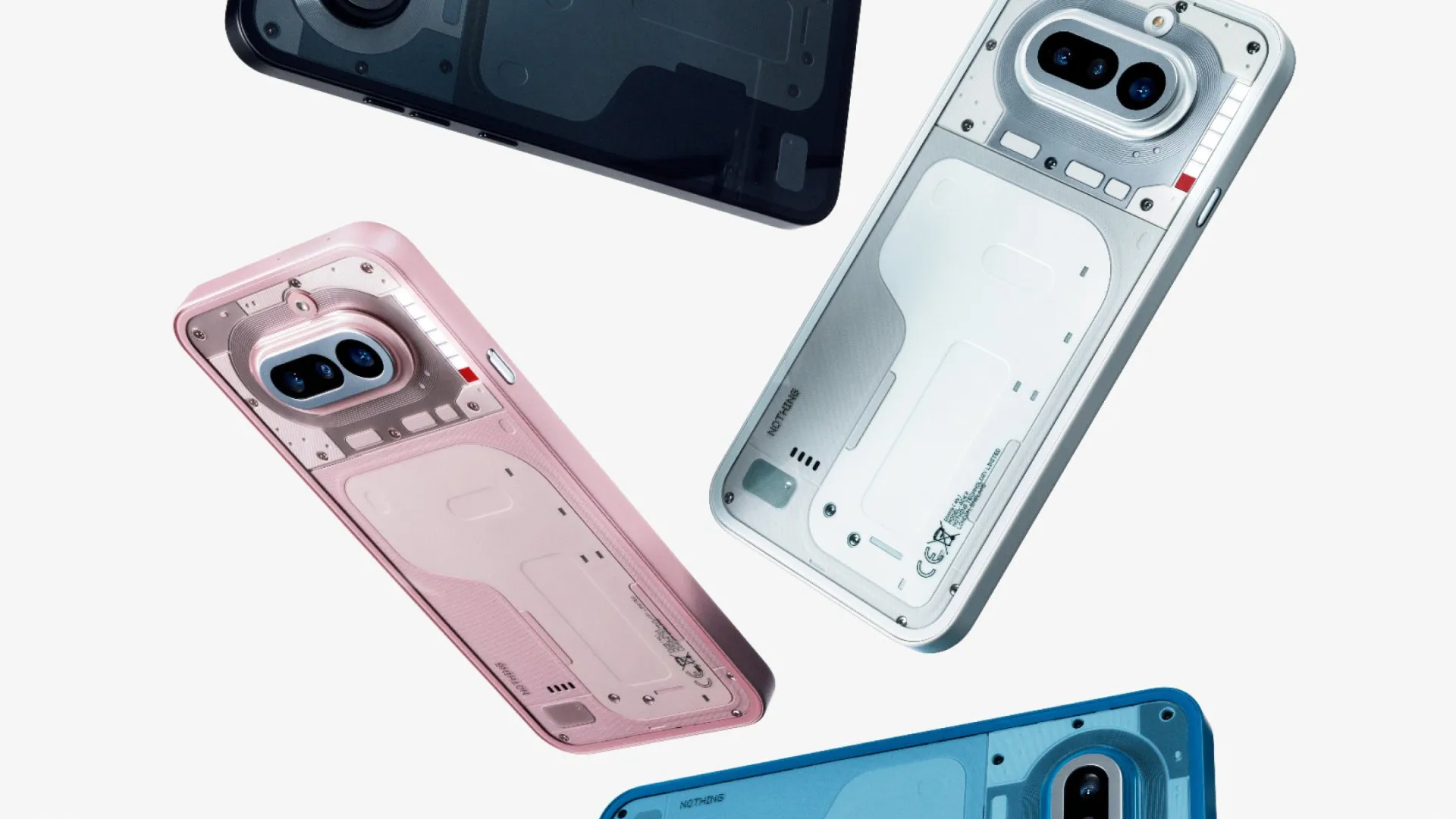 
                    Nothing antecipa-se e desvenda todas as cores do novo telemóvel
                