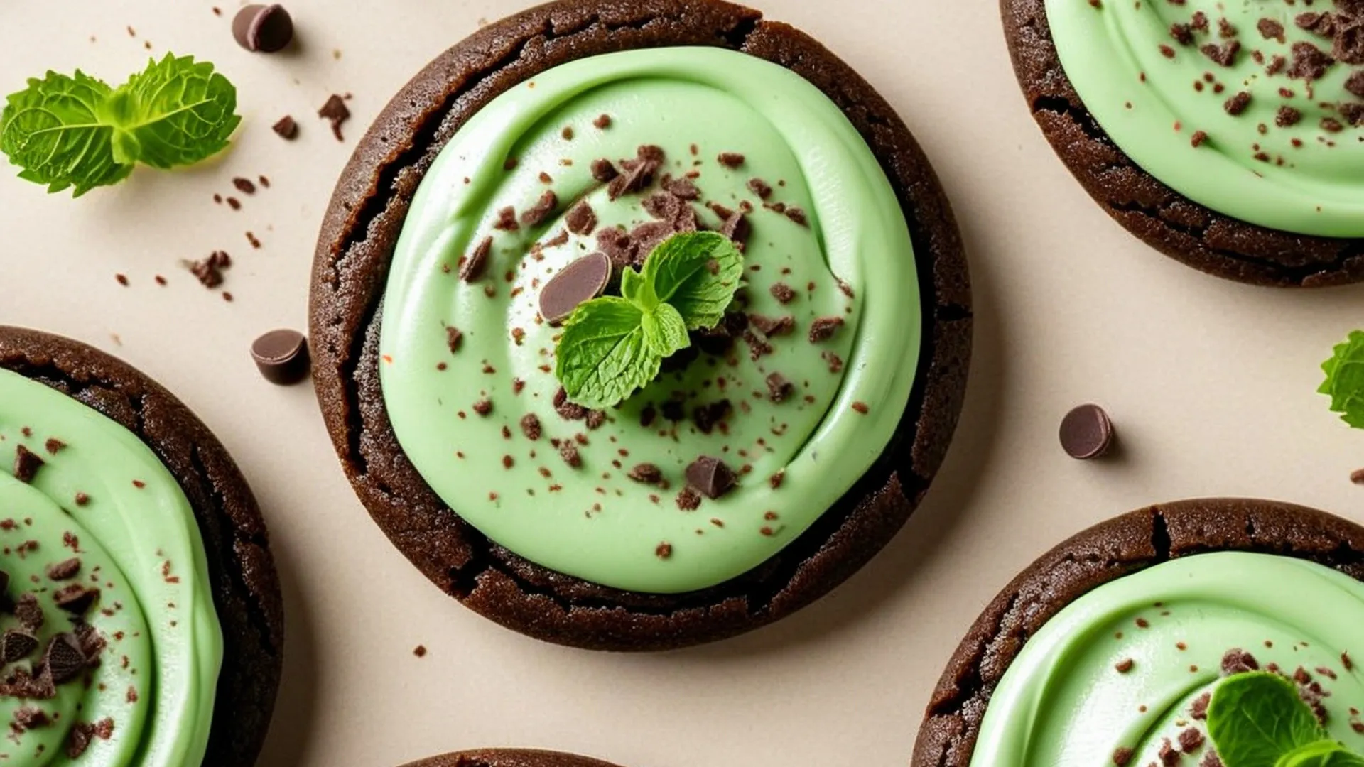 
                    Como o chocolate After Eight! A receita das bolachas 