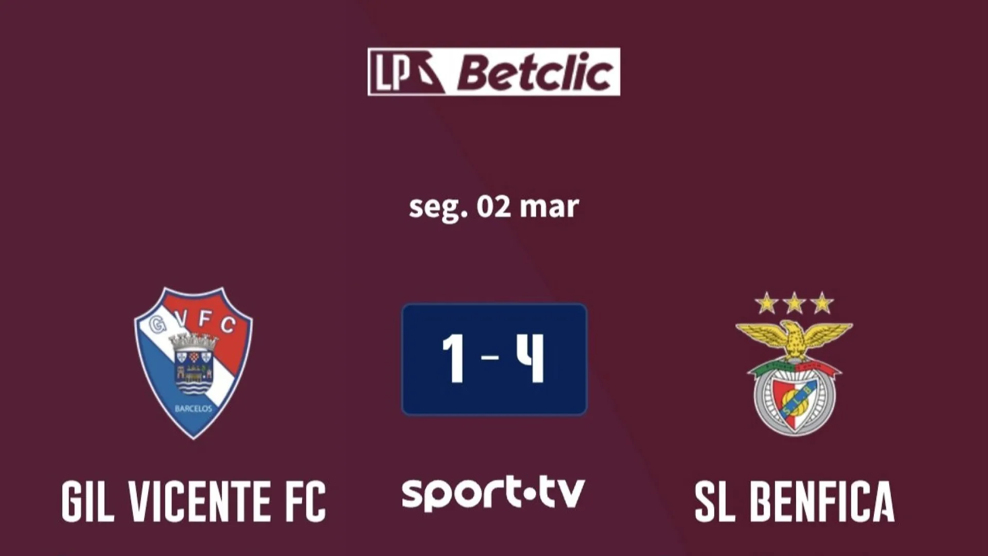 Liga 'engorda' a vitória do Benfica e termina a noite a explicar-se