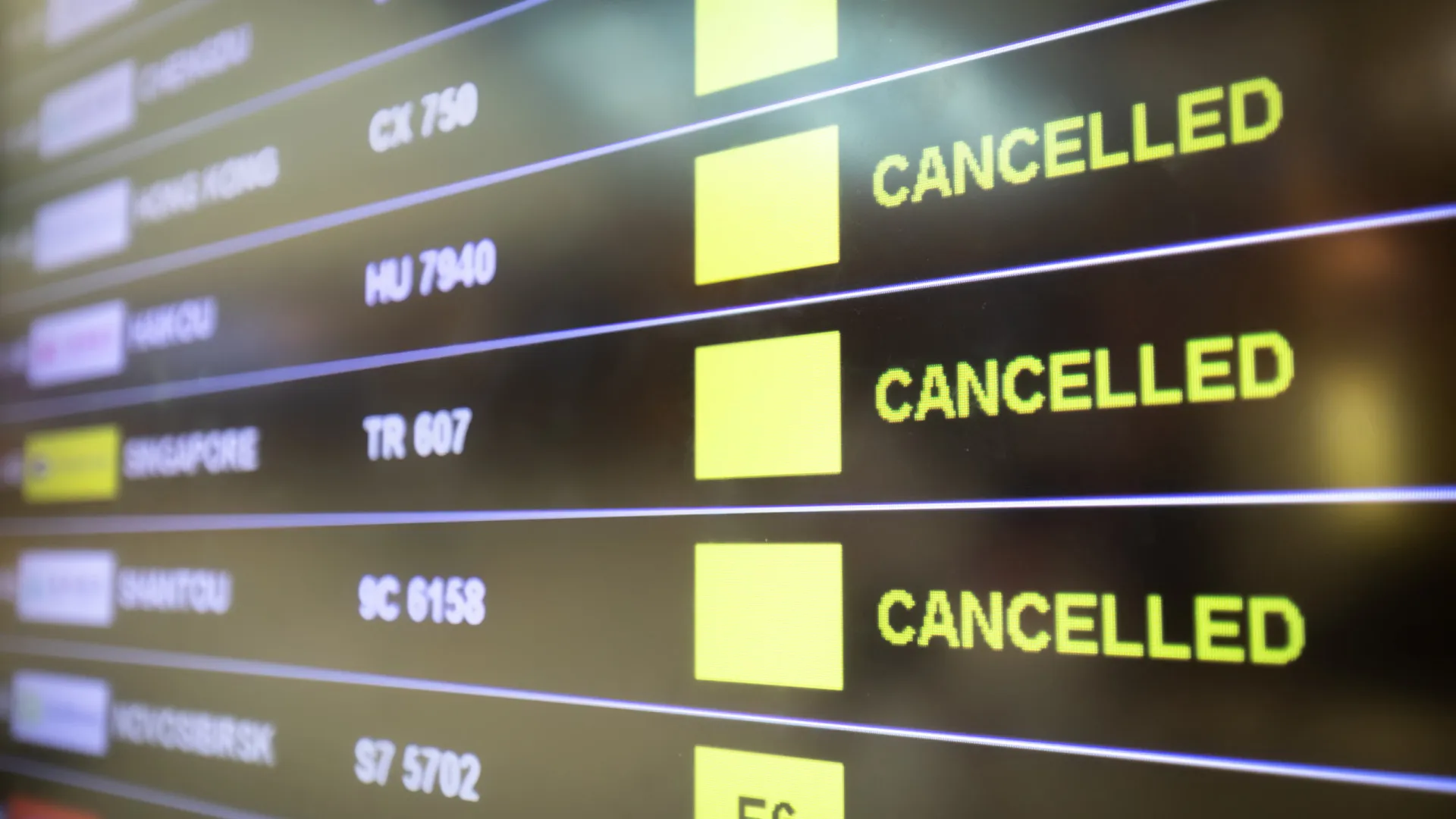 O que fazer em caso de voo ou férias canceladas para o Médio Oriente