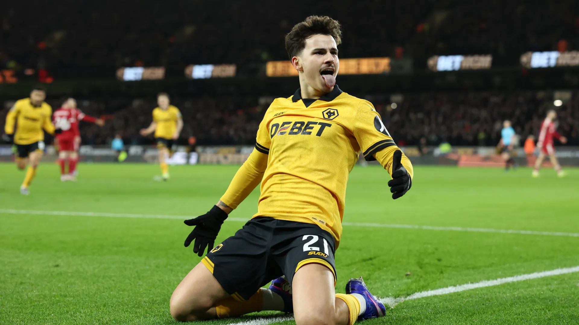 
                    Épico. Wolves surpreendem e vencem Liverpool com golo de Rodrigo Gomes
                