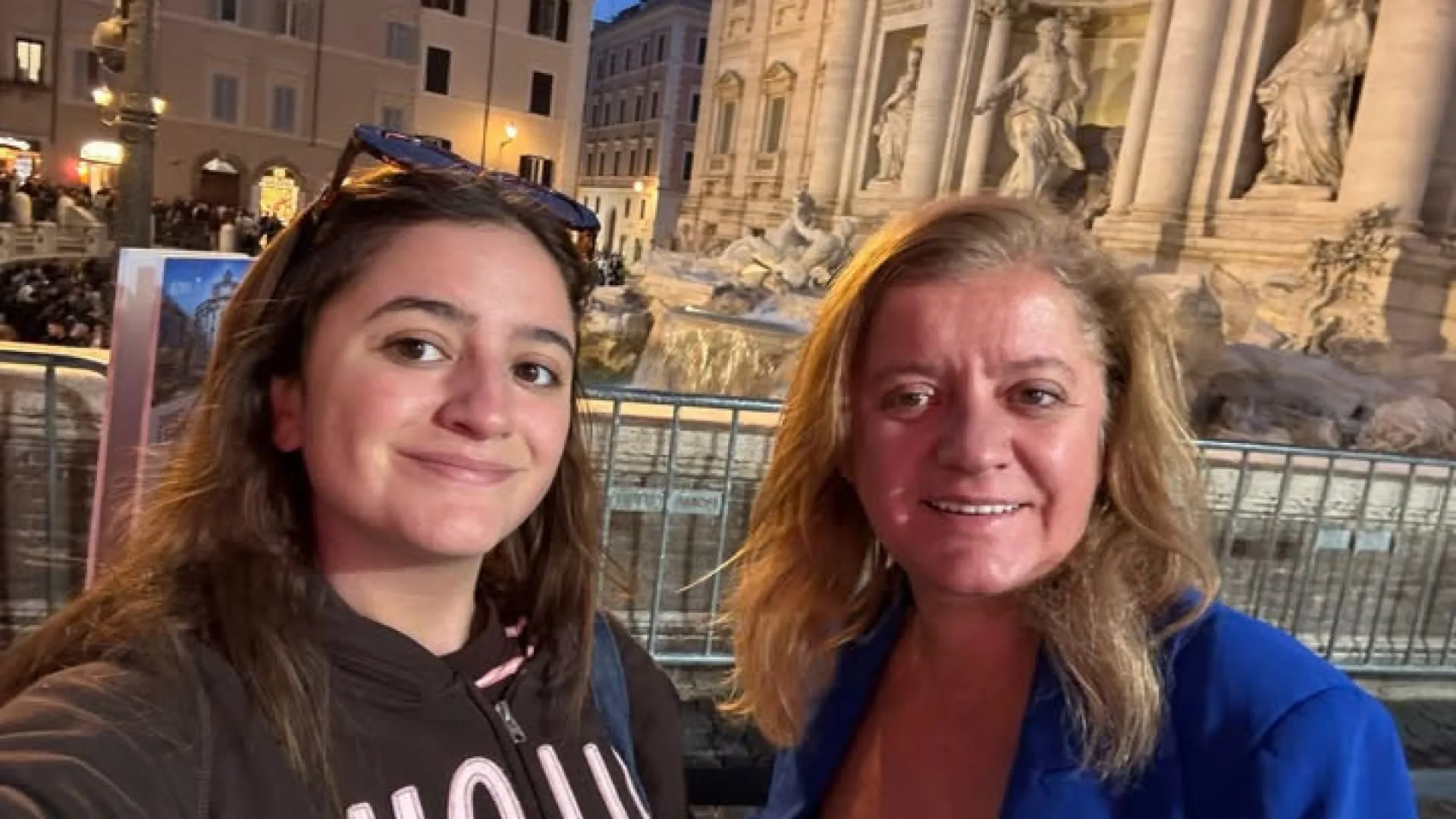 
                    Tânia Laranjo em viagem paga pela filha. 