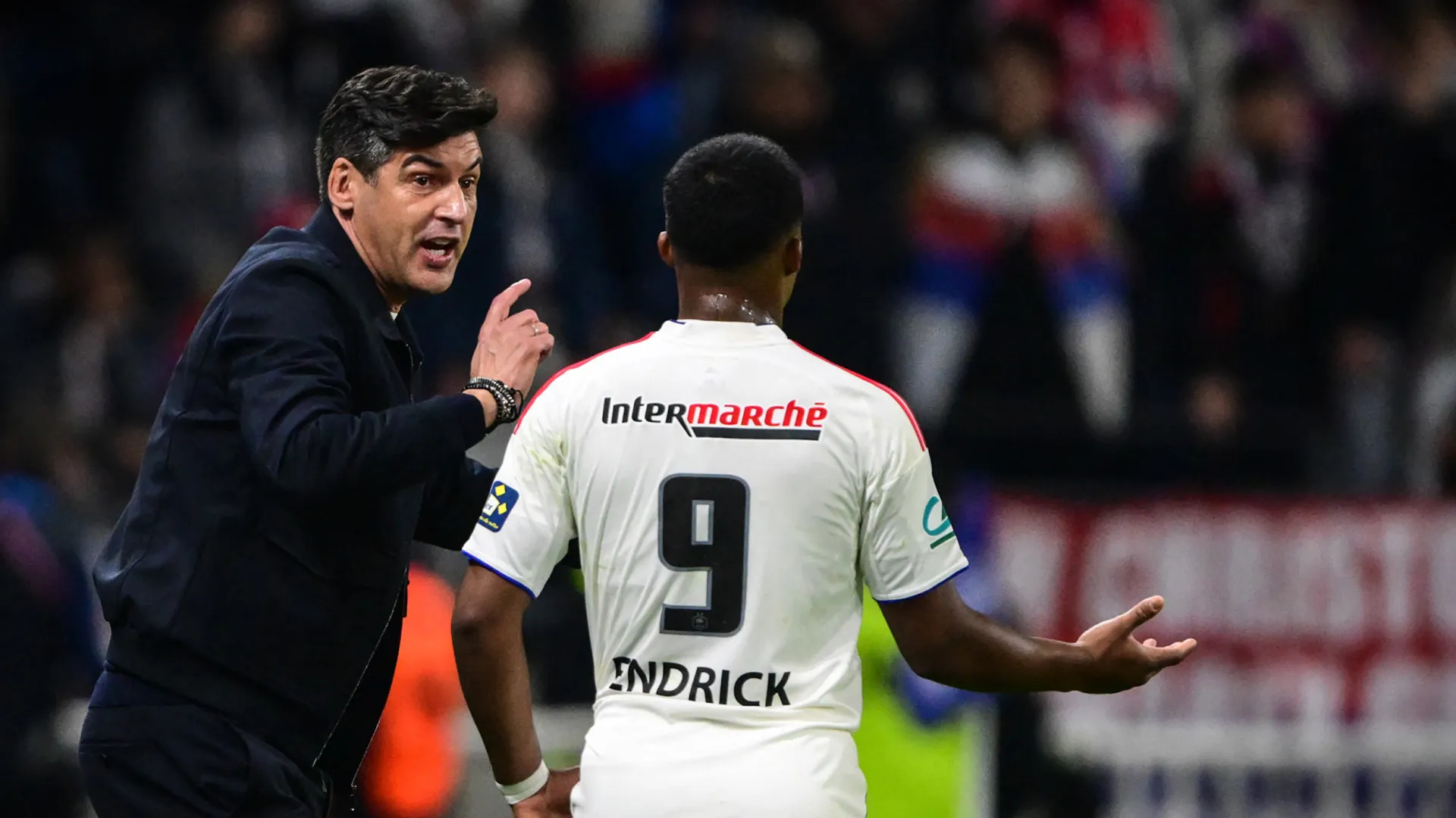 A reação de Paulo Fonseca após a eliminação do Lyon na Taça de França