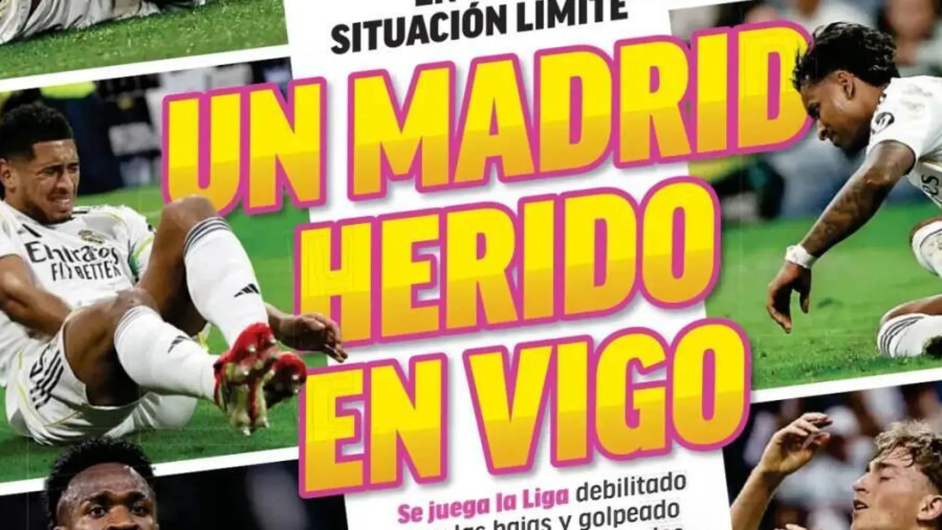 Lá fora: Real Madrid vive situação limite e crise em Londres