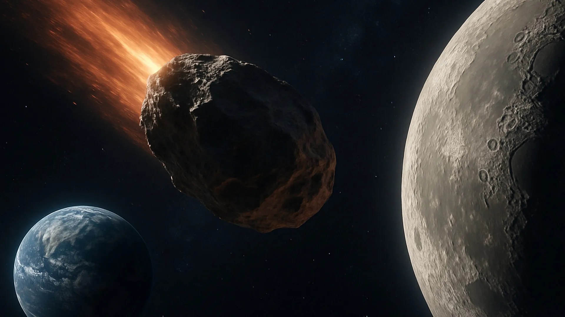 Boas notícias. NASA exclui colisão do asteroide 2024 YR4 com a Lua