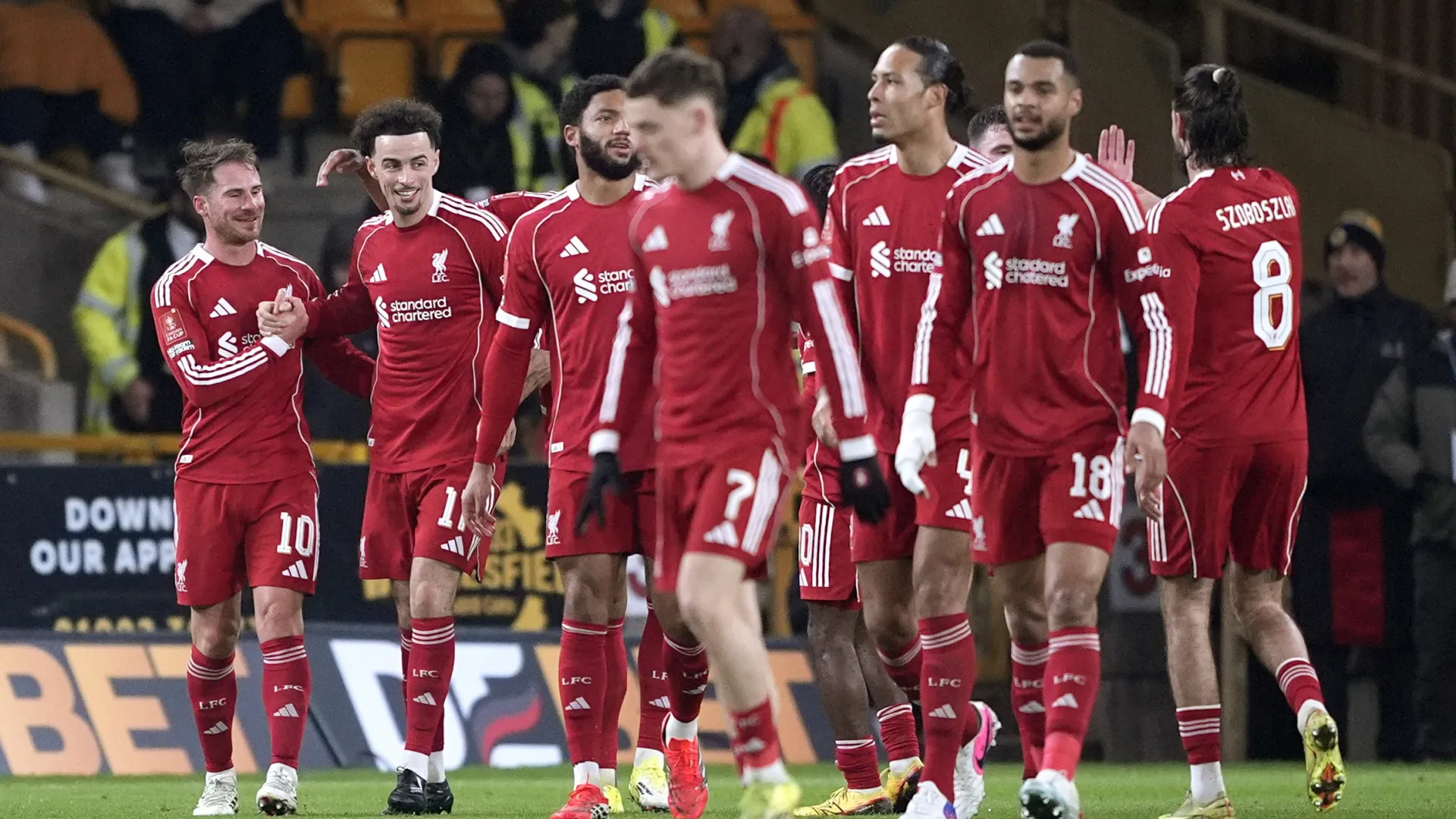 
                    Desforra na Taça. Liverpool bate Wolves e apura-se para os 'quartos'
                