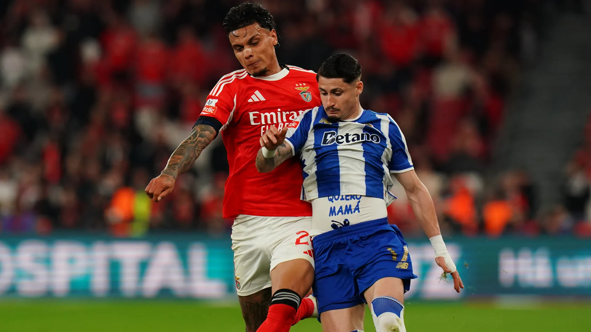 O pormenor de Borja Sainz que passou despercebido no Benfica-FC Porto