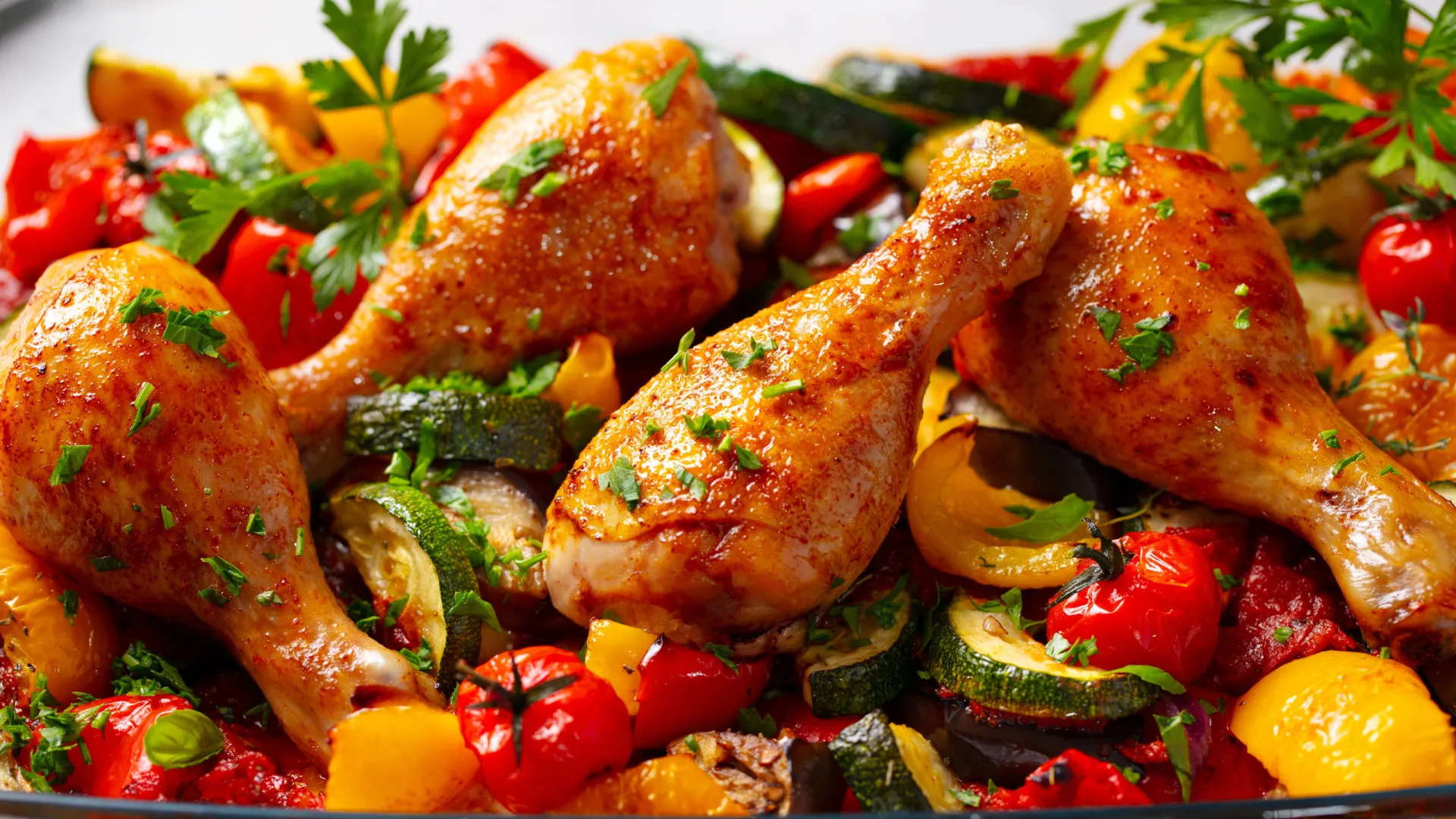 
                    Frango crocante: A receita (saudável) de frigideira com legumes laminados
                