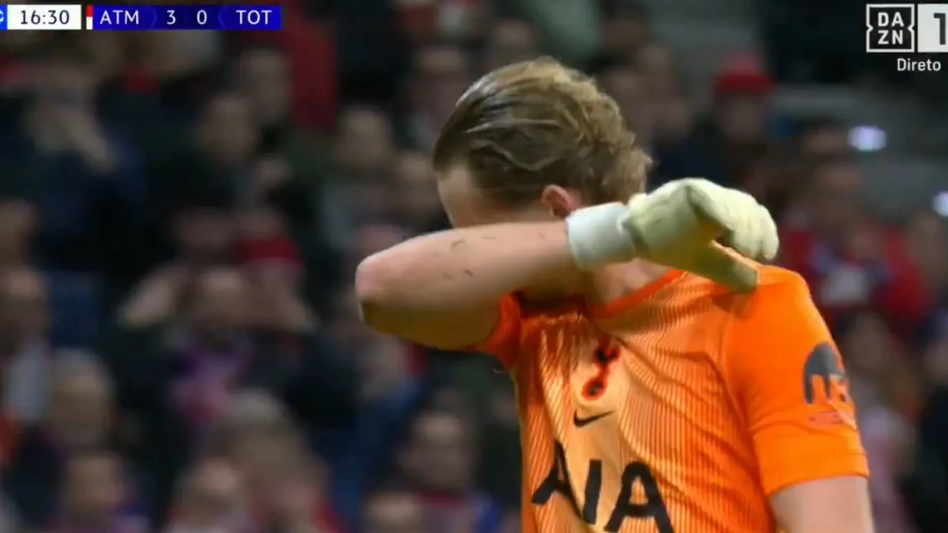 Minutos infernais fazem Tottenham tomar medida drástica em Madrid