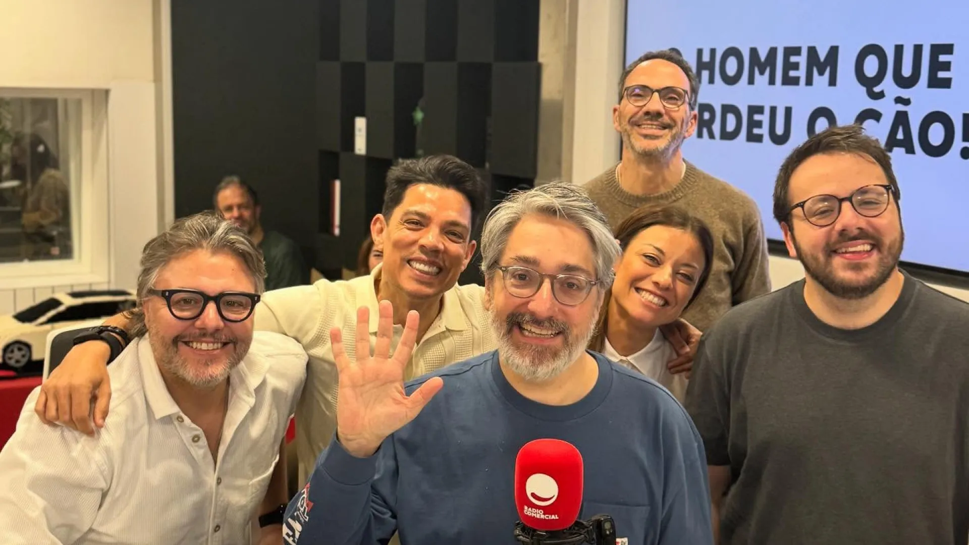 
                    Nuno Markl de volta aos estúdios da Rádio Comercial em dia especial
                