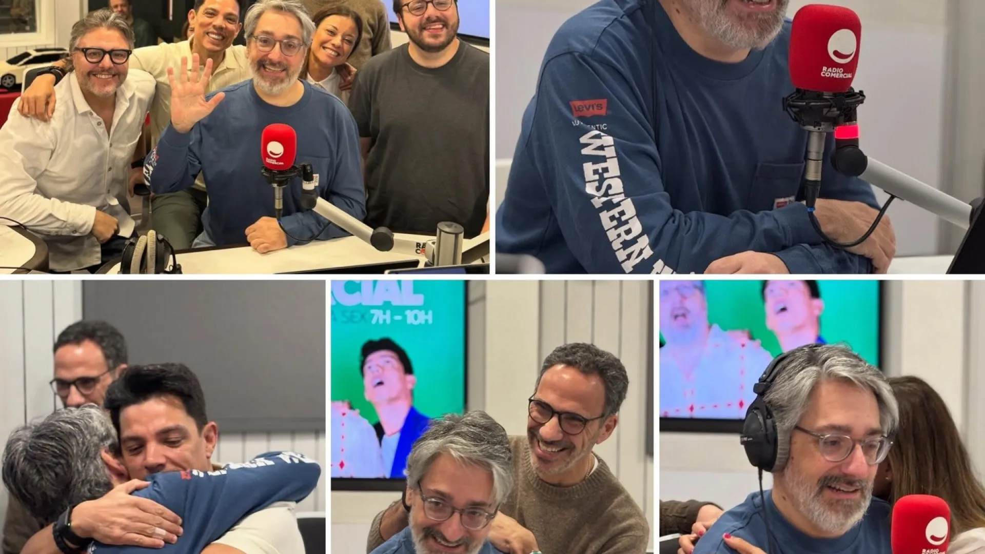 
                    Nuno Markl emocionado com regresso à rádio: 