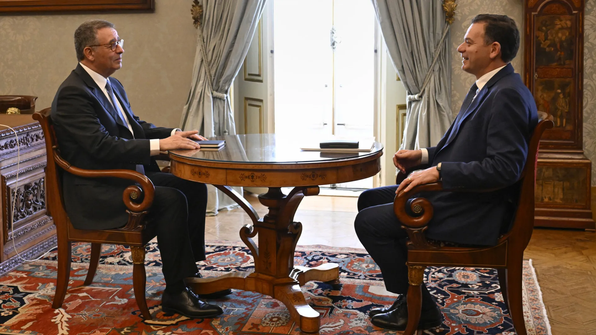 
                    Montenegro e Seguro estiveram reunidos em Belém: 