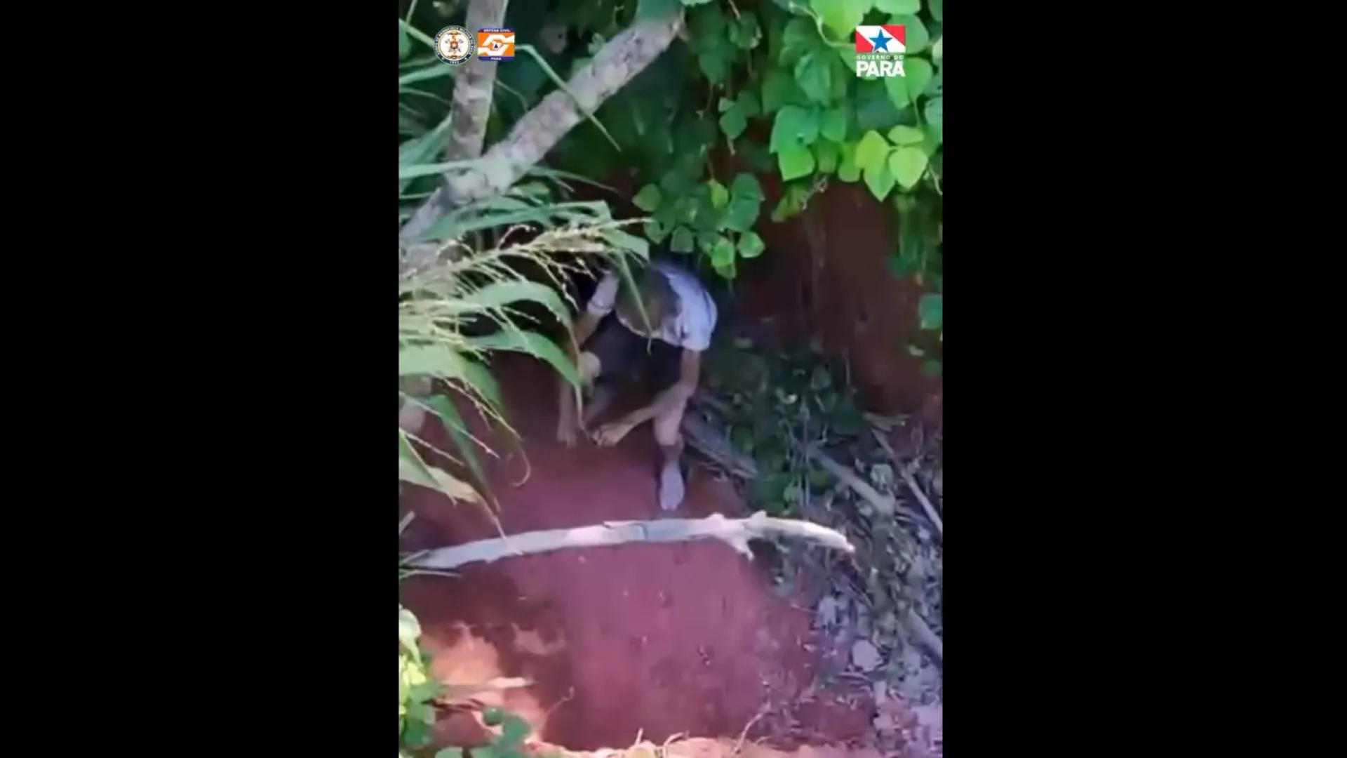 Idoso encontrado após 5 dias desaparecido. Caiu em ribanceira de 15 m