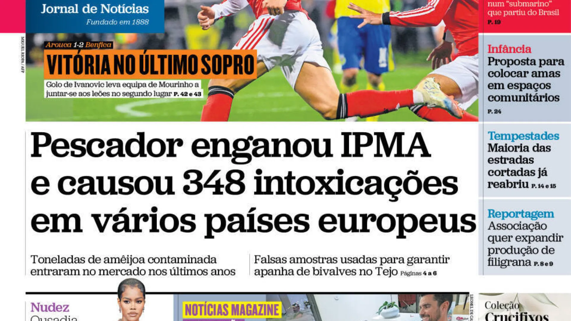 
                    Hoje é notícia: Pescador enganou IPMA; Certificados vão render mais juros
                