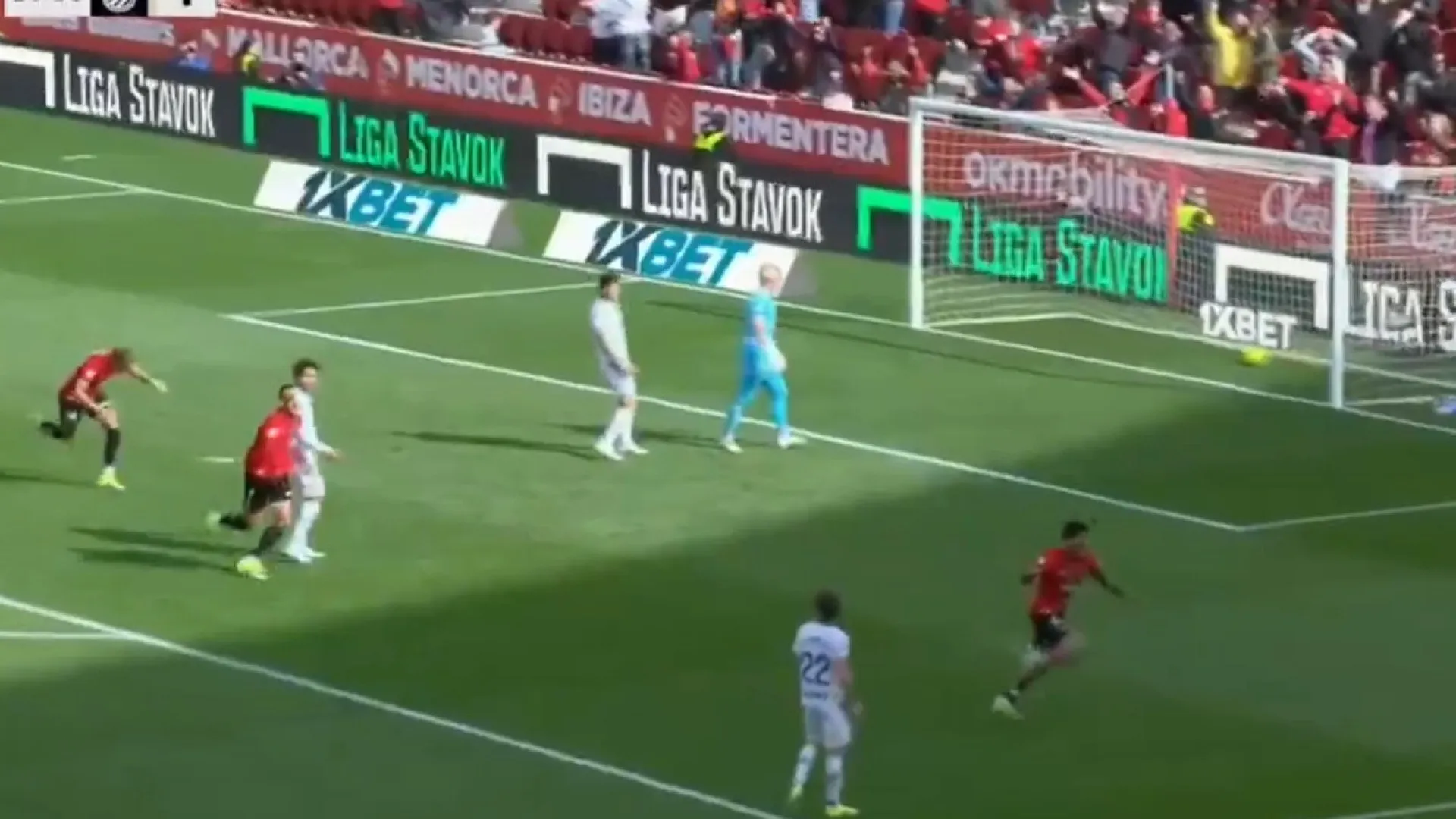 Samu Costa marcou golaço pelo Mallorca, mas foi a receção a dar que falar