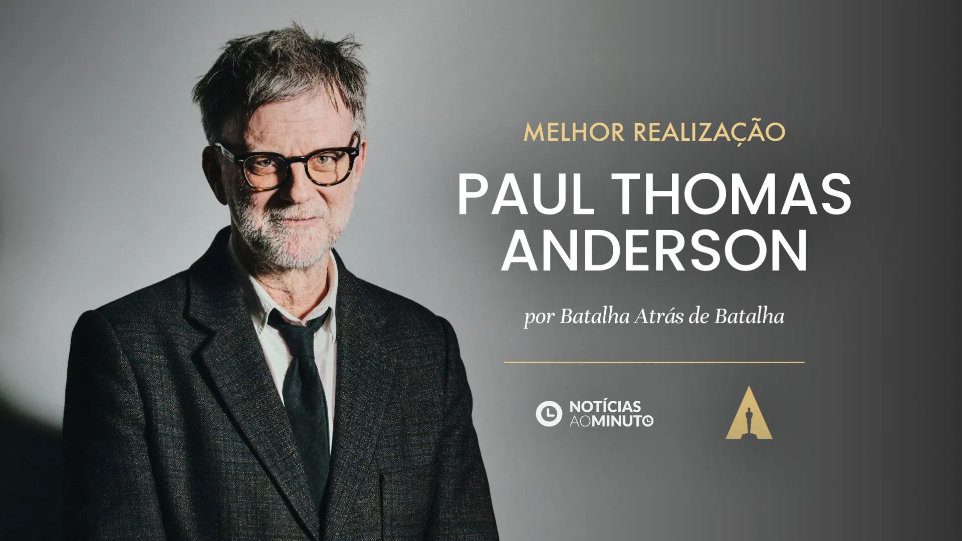 
                    Paul Thomas Anderson vence Óscar de Melhor Realizador
                