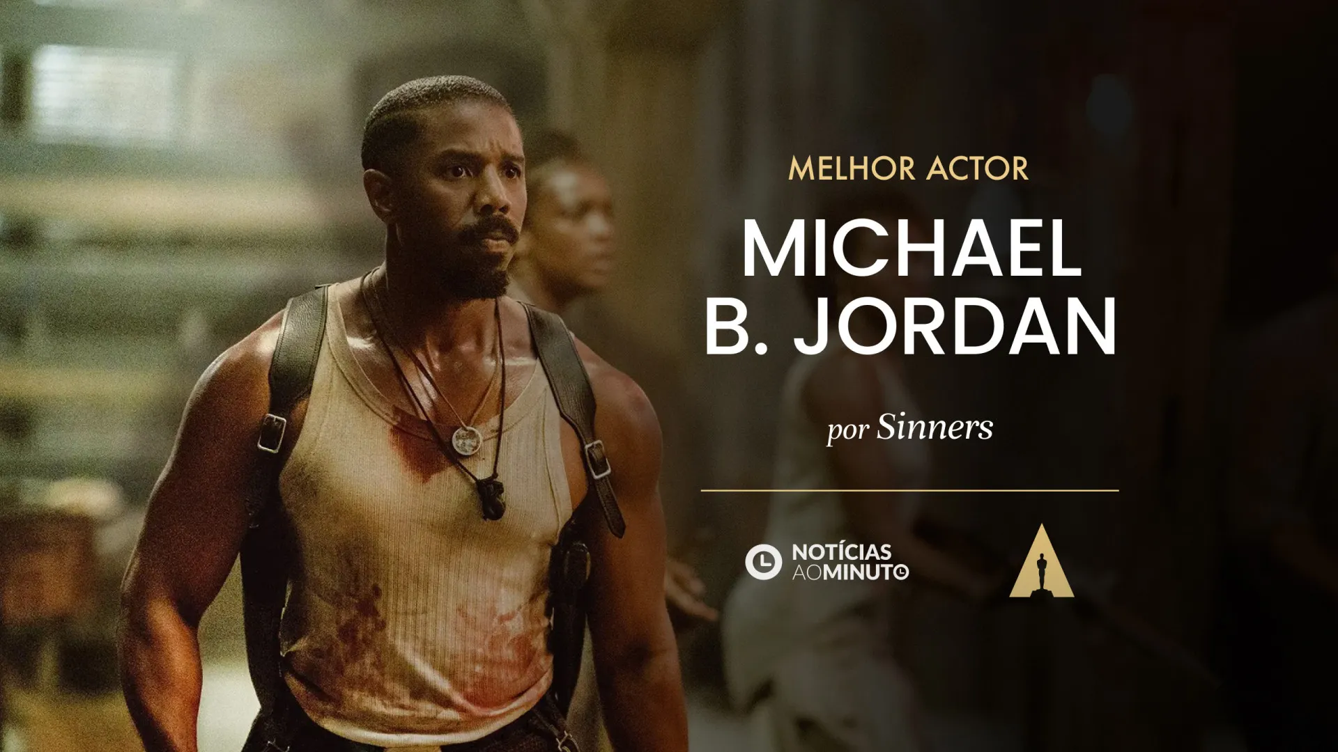 
                    Michael B. Jordan vence Óscar de Melhor Ator Principal
                