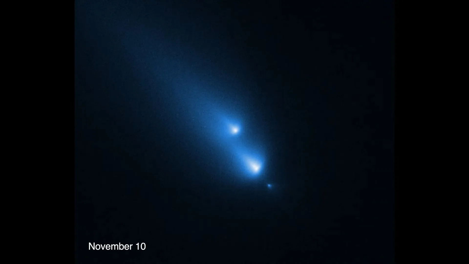 Telescópio Hubble captou imagens de cometa a fragmentar-se