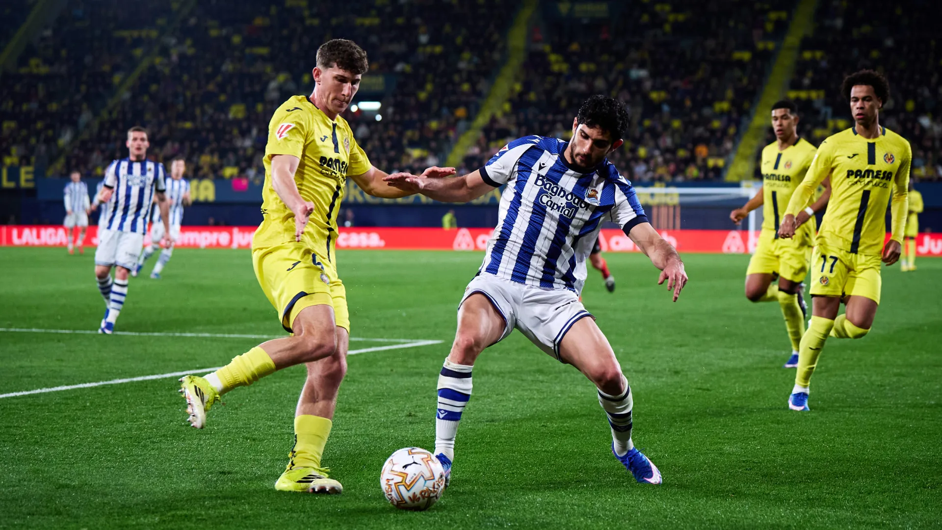 Villarreal vence Real Sociedad e consolida 'candidatura' à Champions