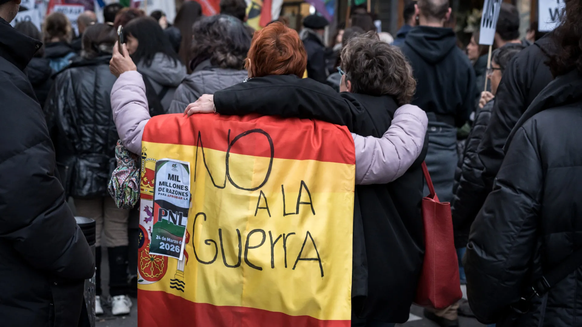 Milhares manifestam-se em Espanha contra a guerra e ação dos EUA e Israel