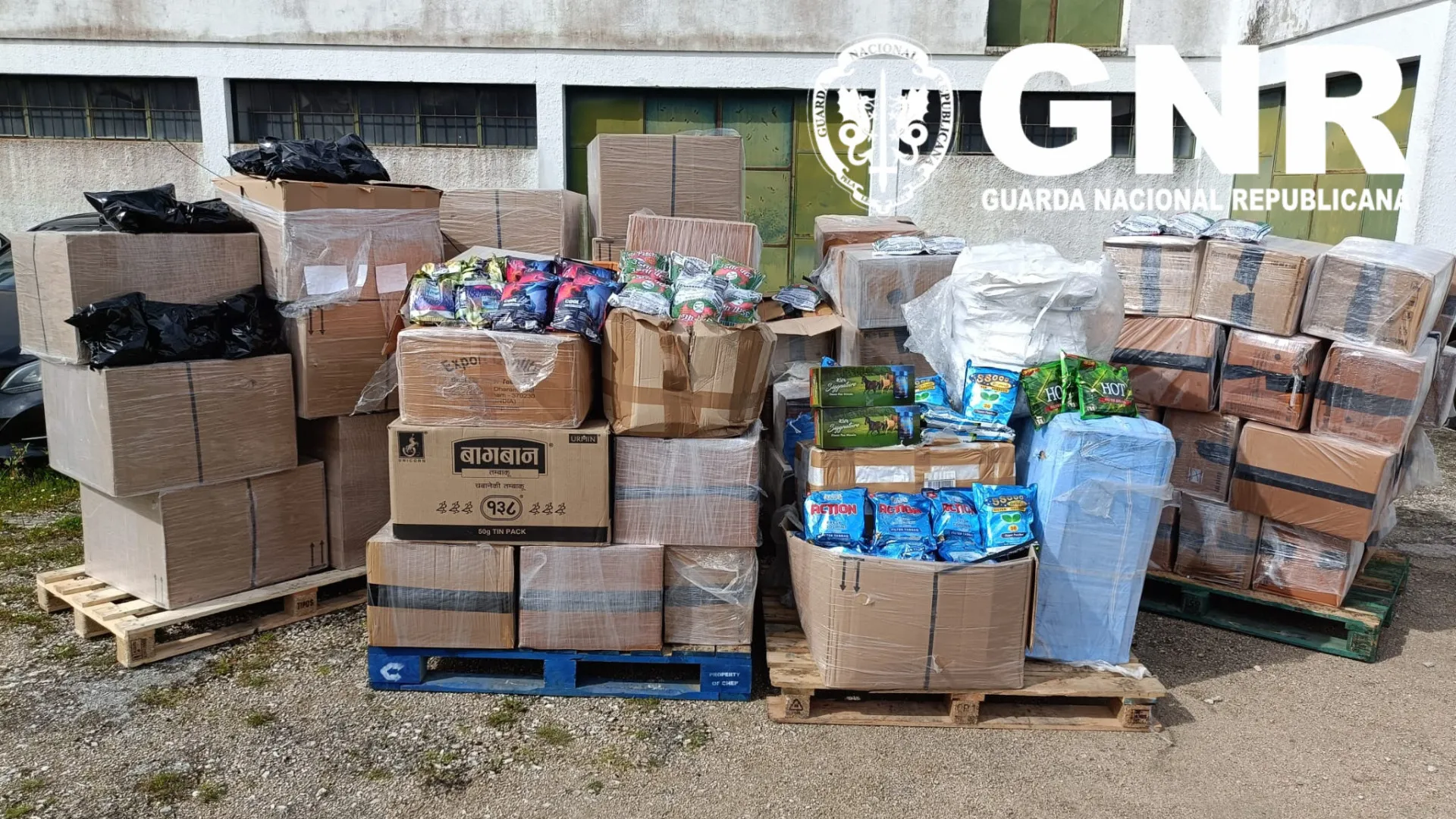 
                    GNR desmantela rede de contrabando de tabaco e constitui dois arguidos
                