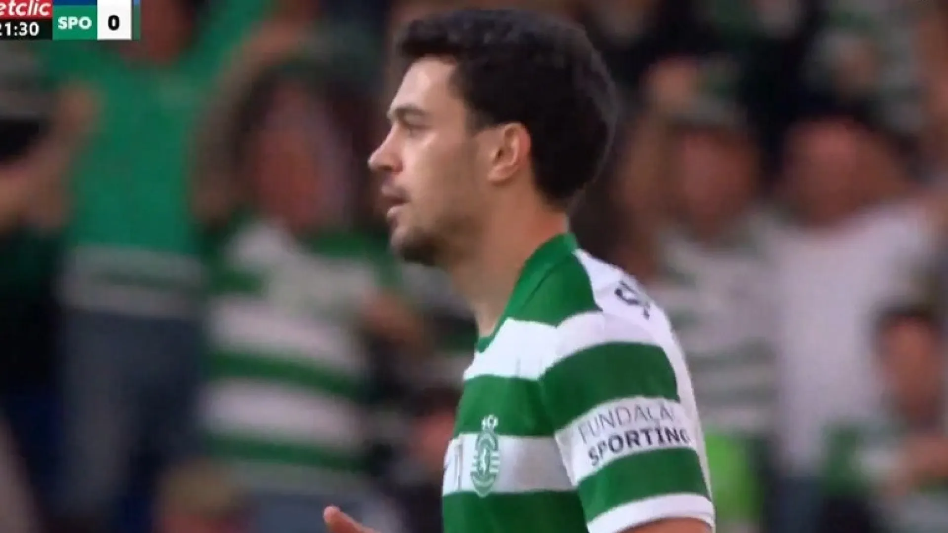 
                    Pedro Gonçalves está de pé quente e deixou assim o Sporting a vencer
                