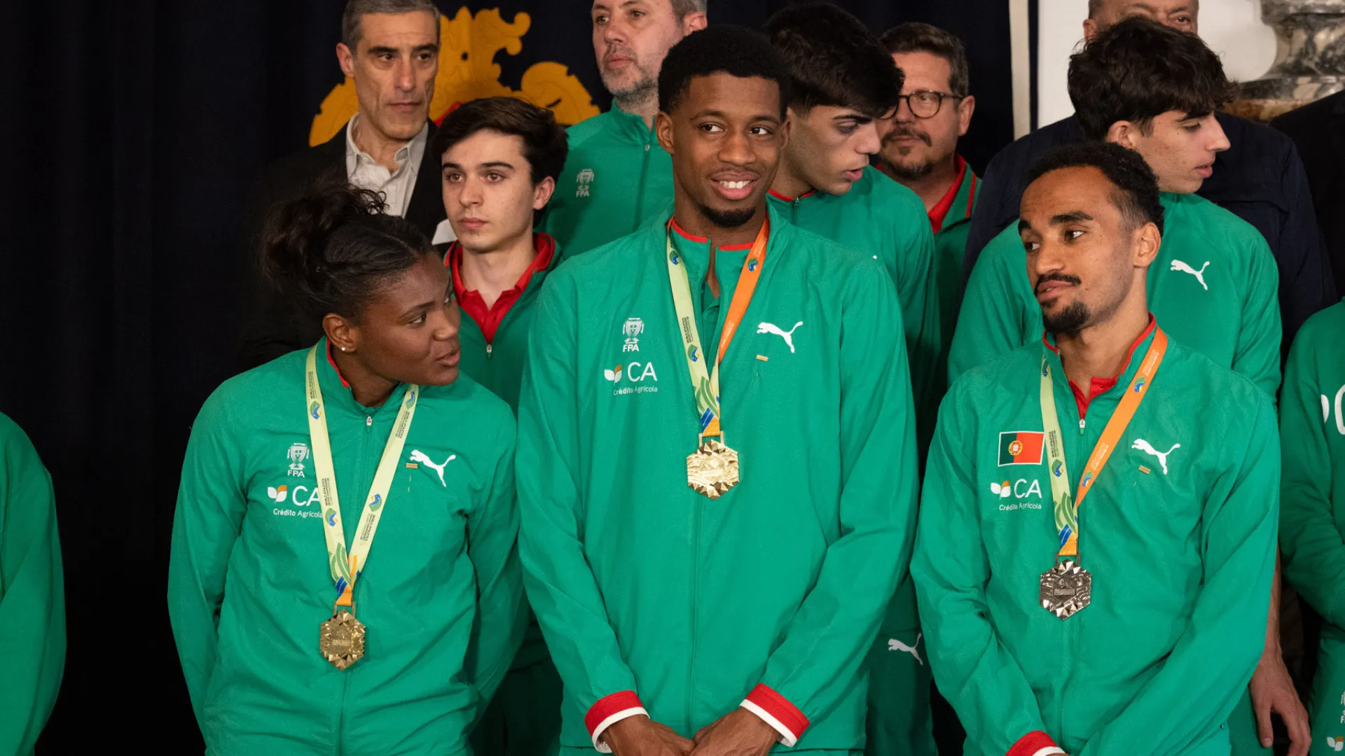 António José Seguro condecorou medalhados dos Mundiais de pista coberta