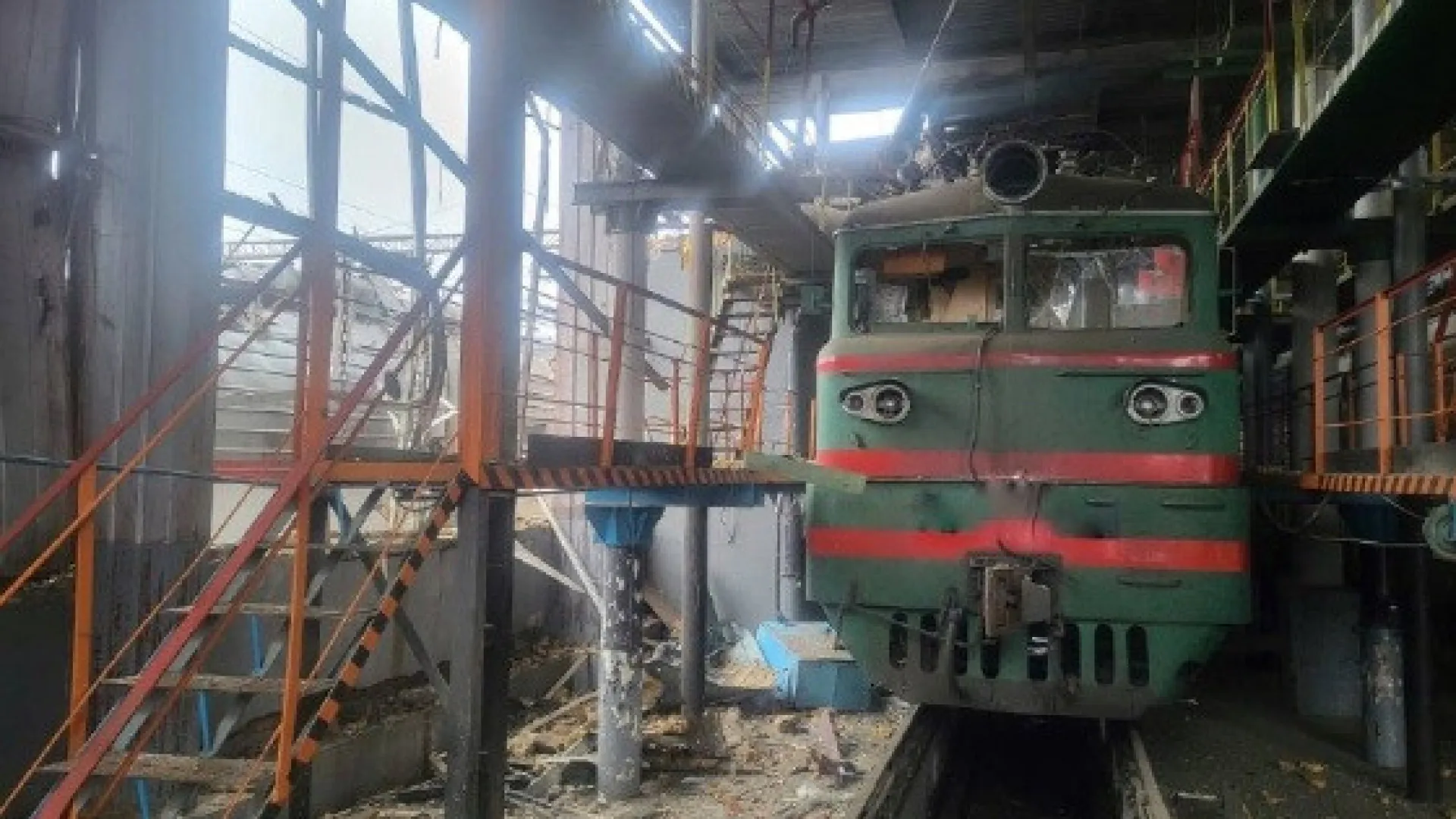 Rússia atingiu com drones a rede ferroviária do centro da Ucrânia