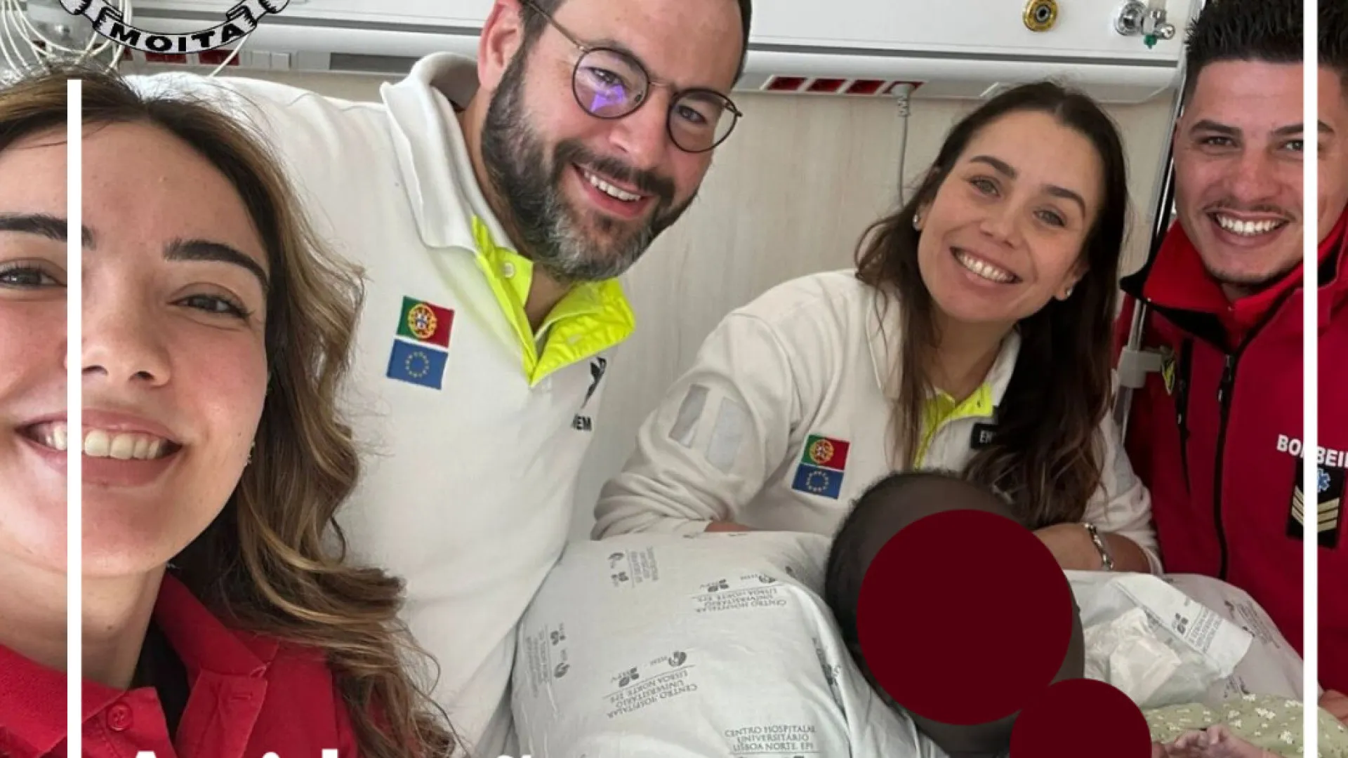 
                    Hospital recusa grávida com parto marcado. Bebé nasce em estacionamento
                