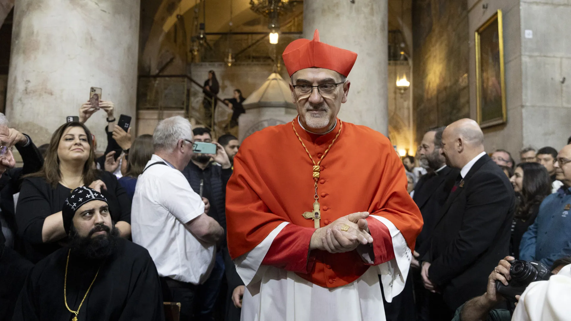 
                    Patriarca de Jerusalém impedido de celebrar missa de Domingo de Ramos
                