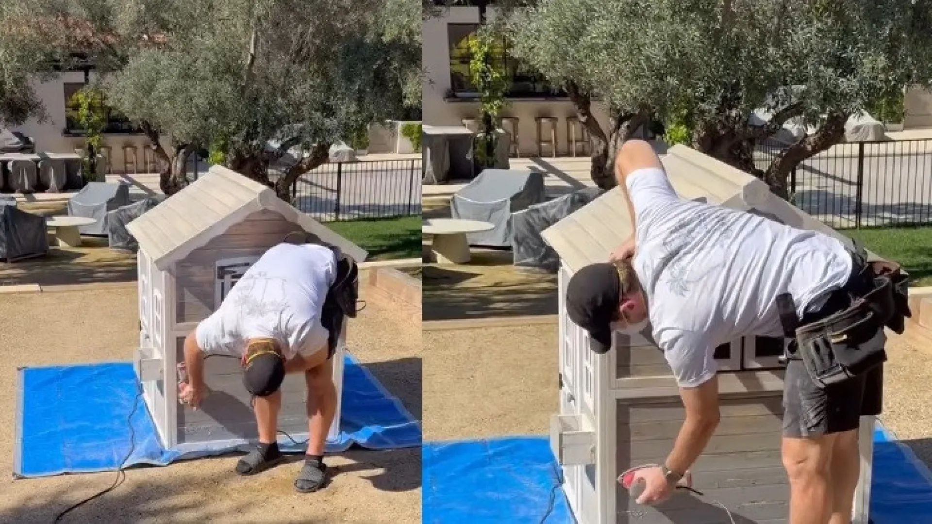 
                    Katherine Schwarzenegger mostra casa de bonecas feita por Chris Pratt
                