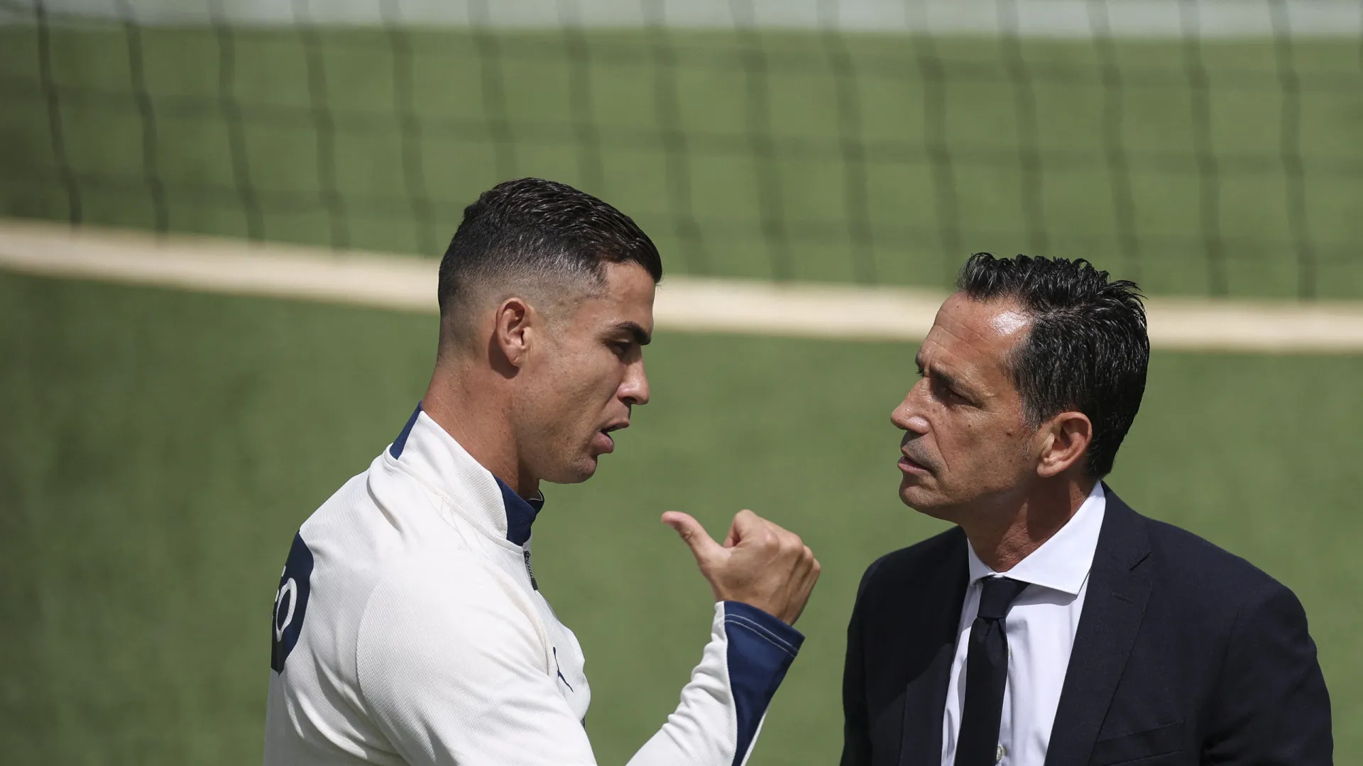 Cristiano Ronaldo e Proença parabenizam FPF: "Mais do que uma federação"