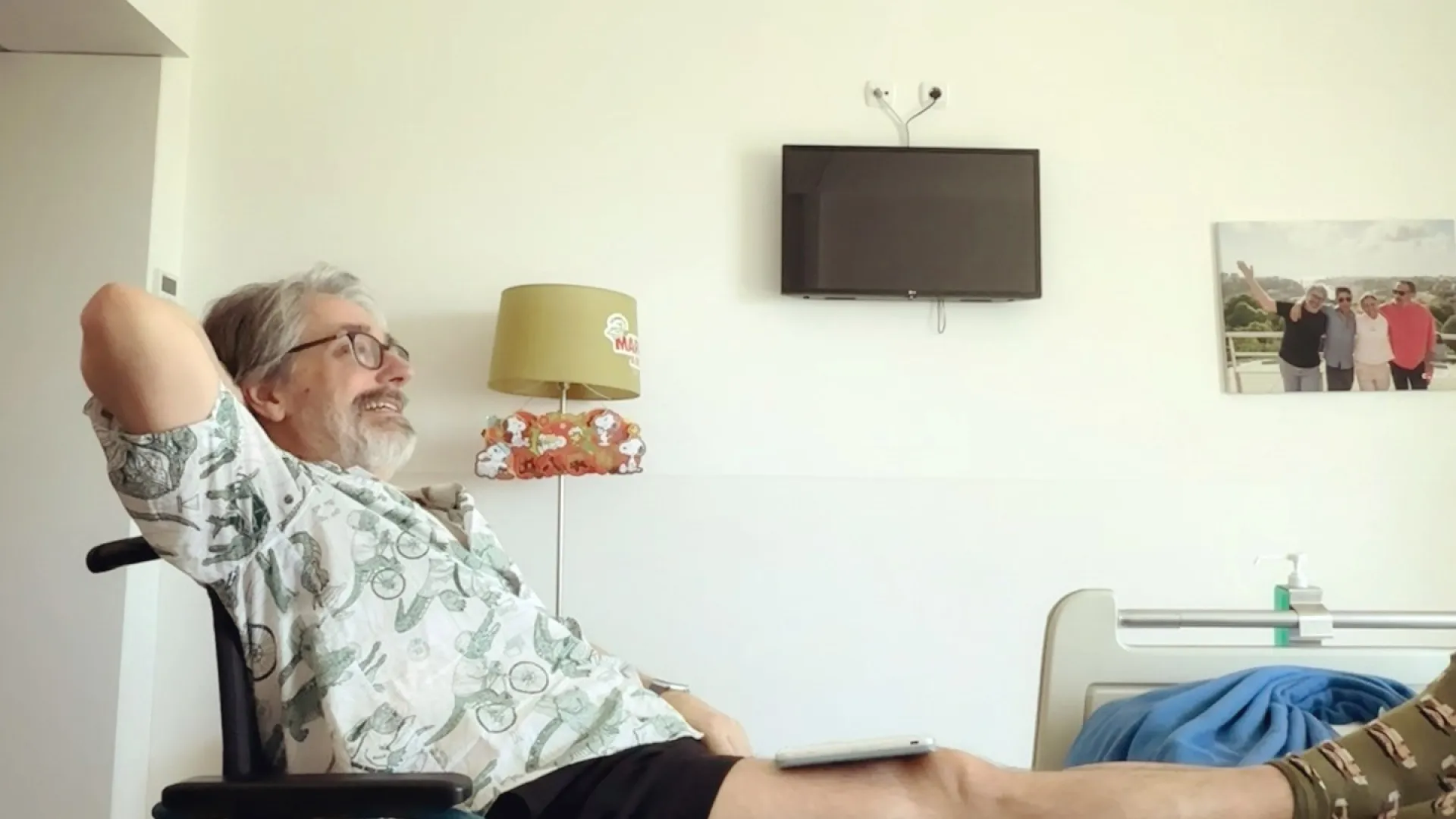 
                    Markl celebra conquista após AVC: 