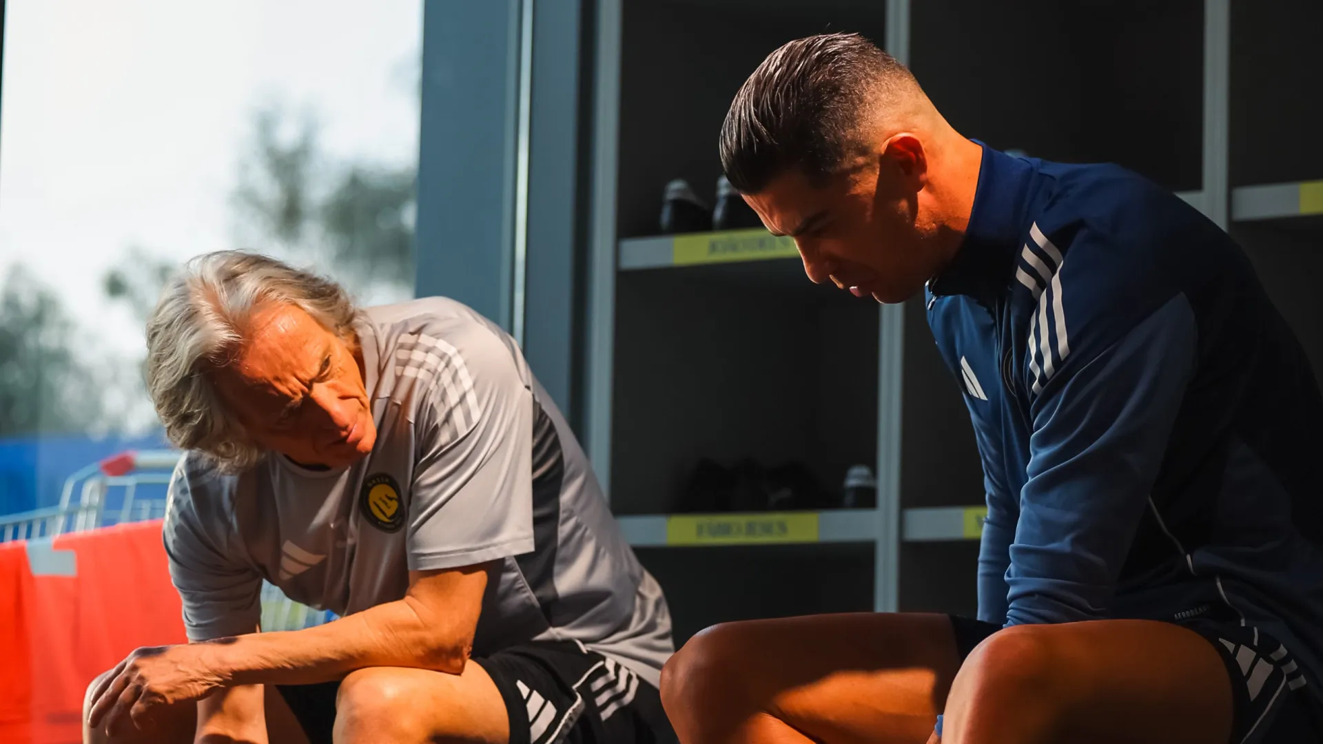 
                    Cristiano Ronaldo integrou treino do Al Nassr e Jorge Jesus reagiu assim
                