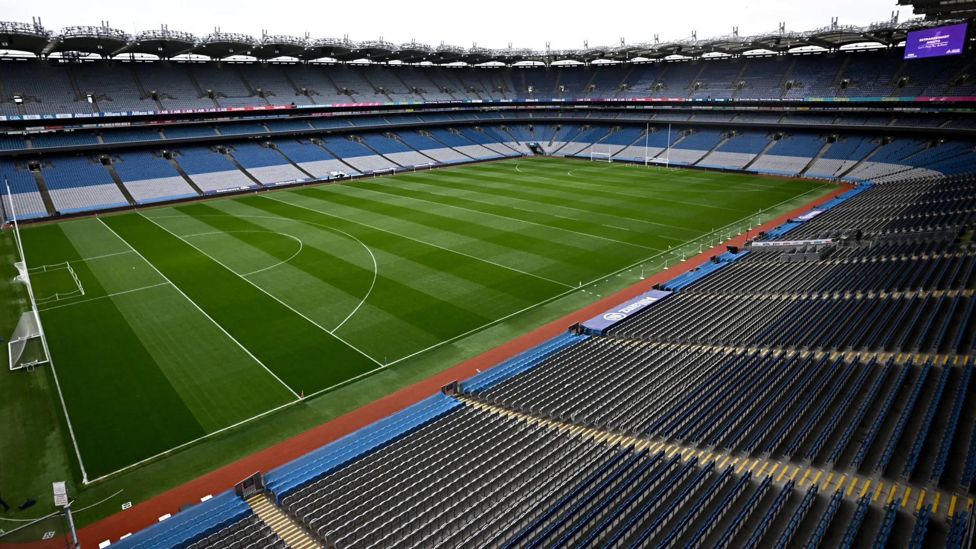 Emblemático Croke Park recebe jogo entre clubes de futebol pela 1.ª vez