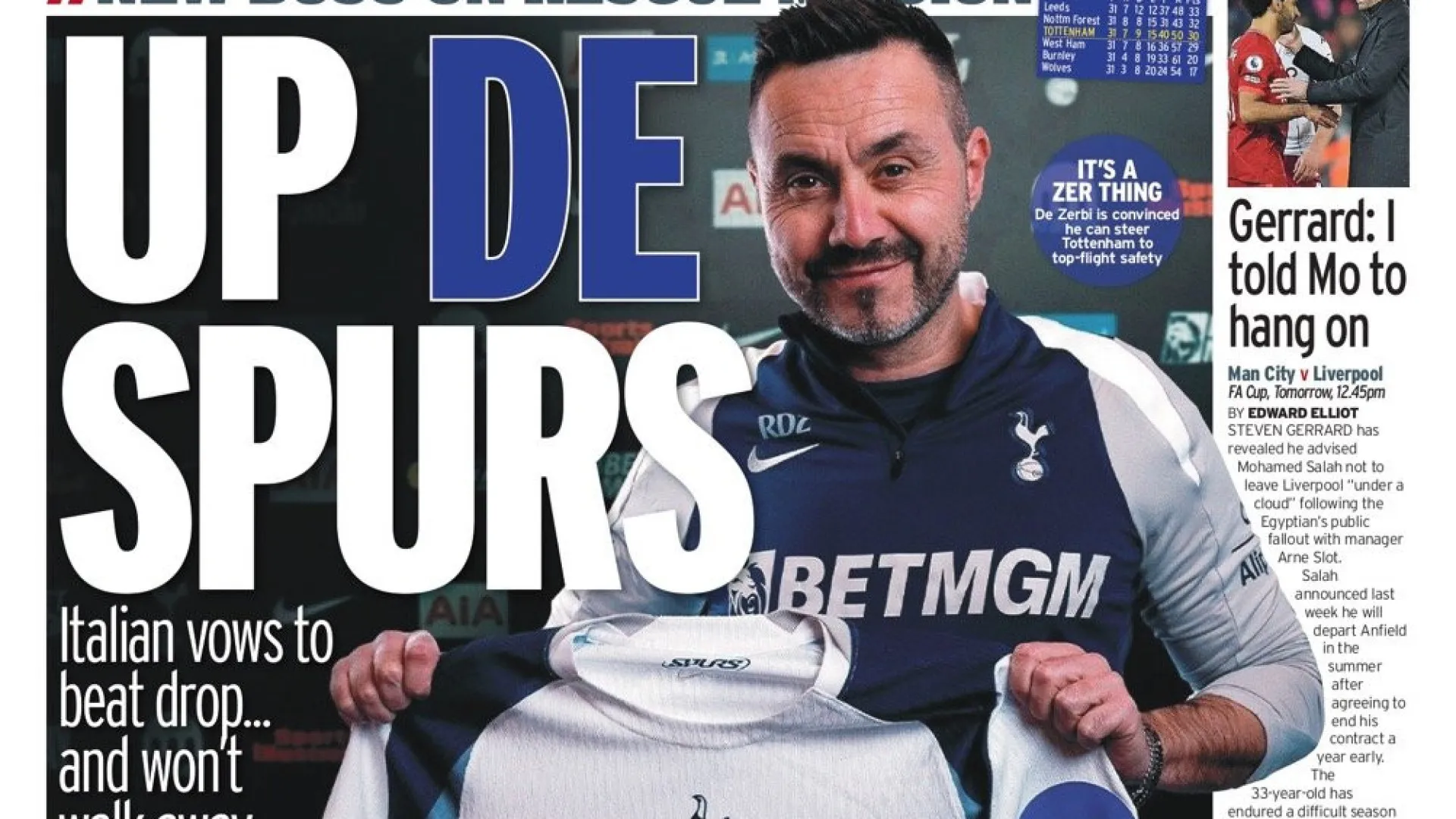 Lá fora: Tensão em Itália por Mundial2026 e a chegada de Tudor aos spurs