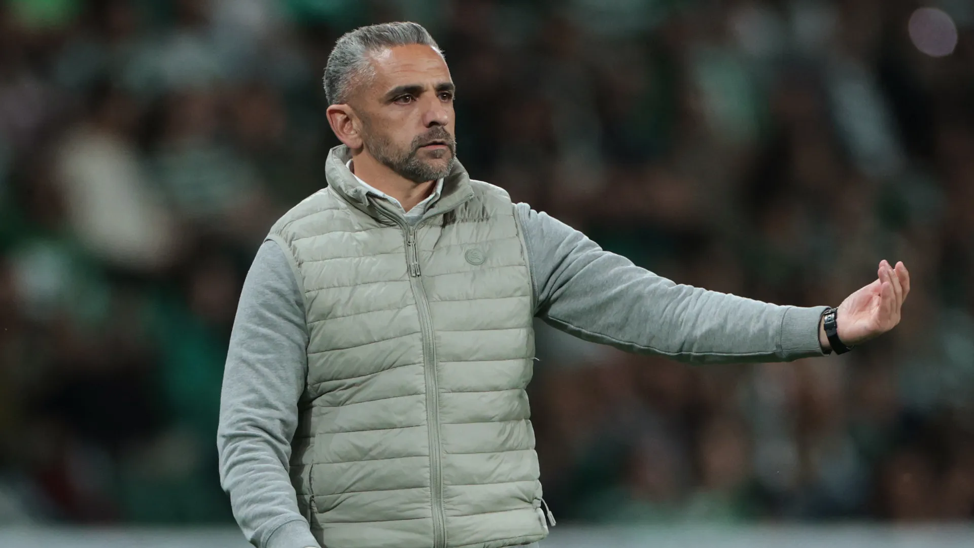 
                    A reação de Rui Borges ao triunfo do Sporting diante do Santa Clara
                