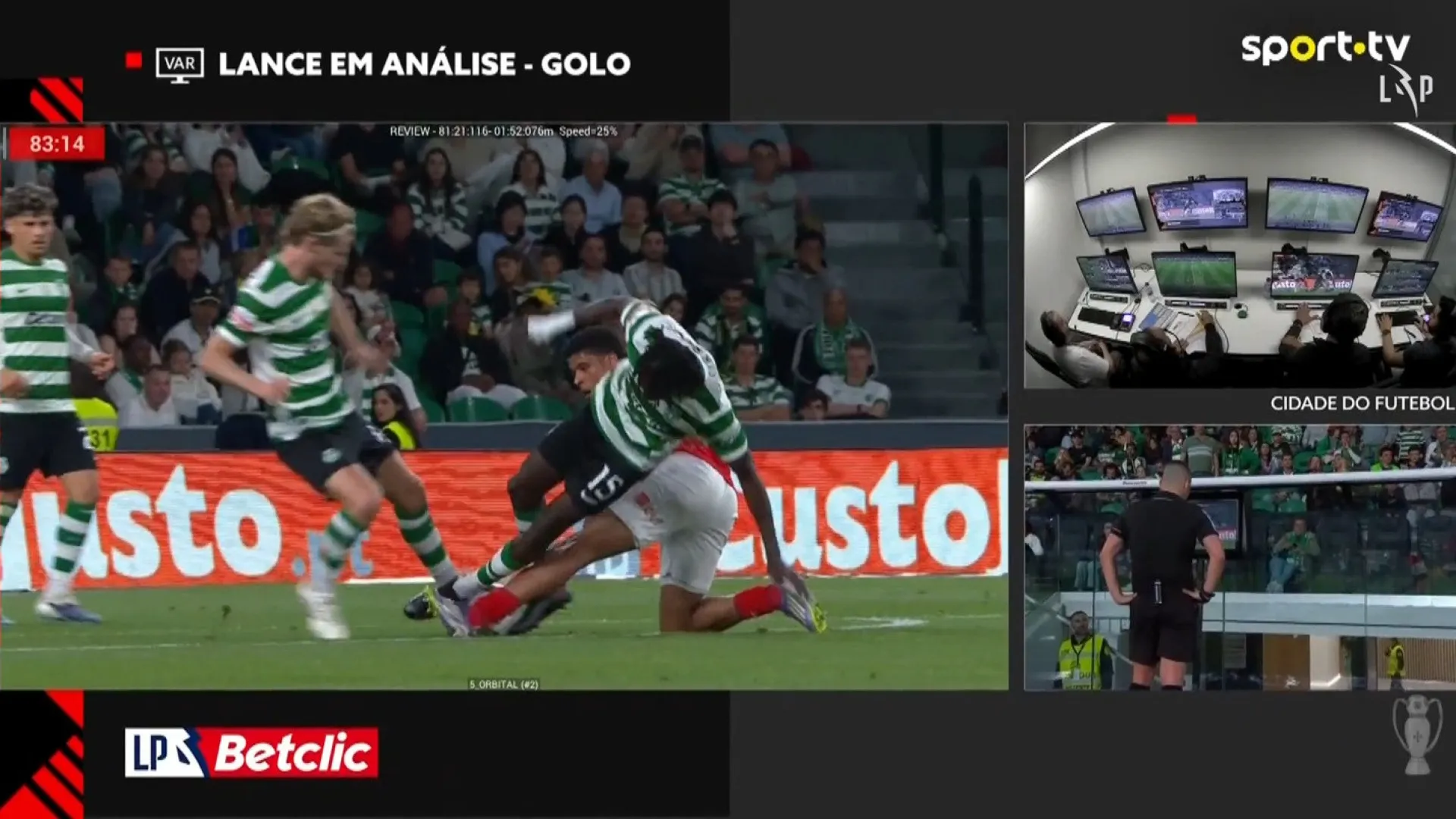 
                    Mais uma polémica em Alvalade. Gonçalo Paciência marcou, mas não contou
                