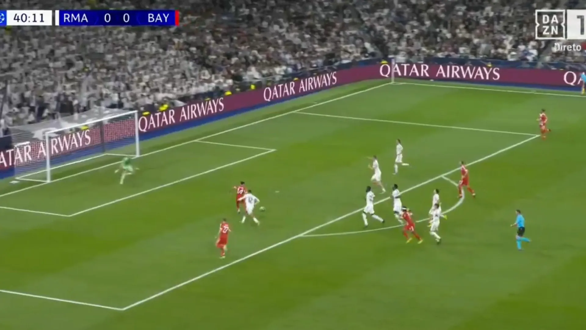 
                    Tiki taka. Luis Díaz concluiu jogada perfeita do Bayern com este golo
                