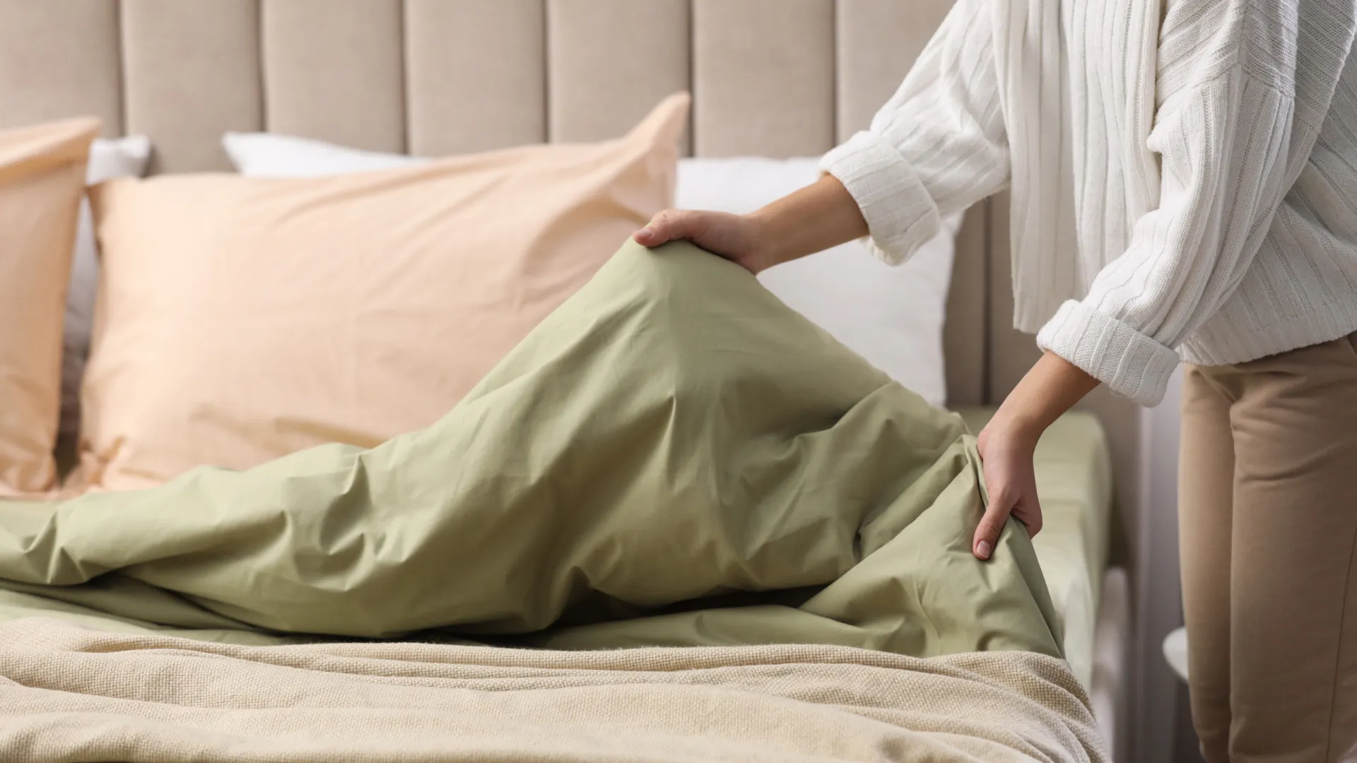 
                    Porque é que não deve fazer a cama logo ao fim de acordar
                