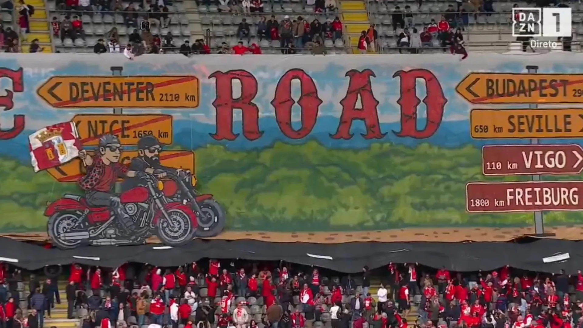 Inspiração? A tarja dos adeptos do Sp. Braga que está a dar que falar