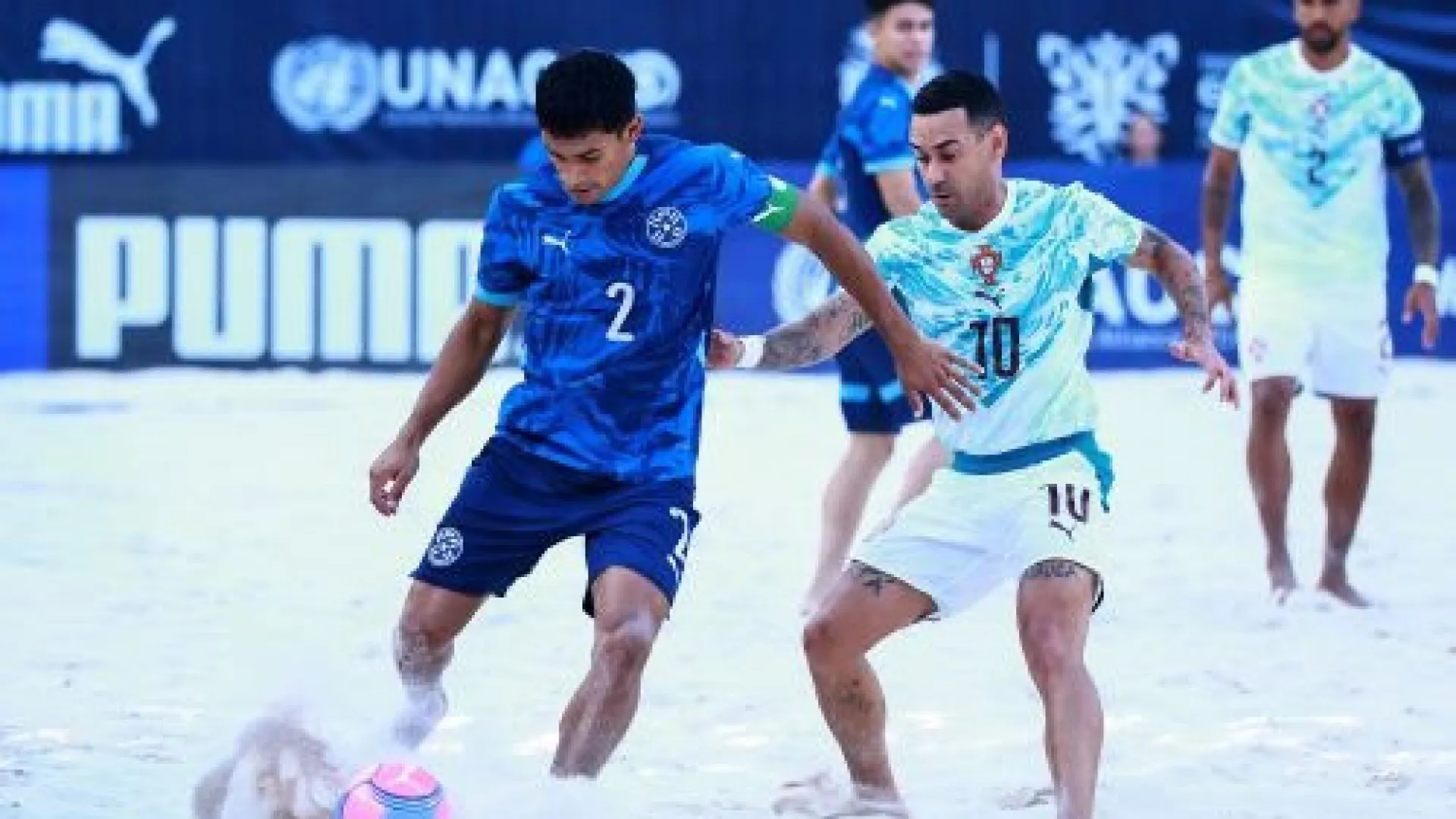 
                    Portugal perde com Paraguai na Acapulco Cup de futebol de praia
                