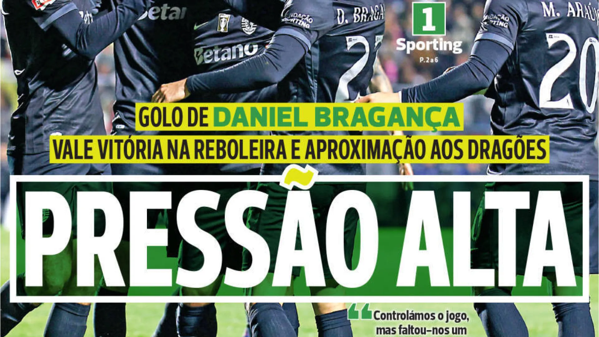 Por cá: Sangue frio de Farioli, pressão alta e Mourinho dispara