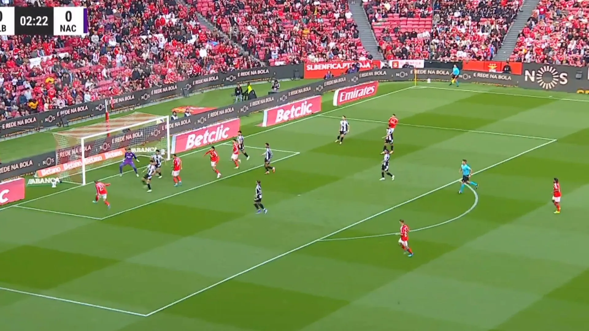 Reação à altura? Benfica entrou a vencer com este golo de Schjelderup